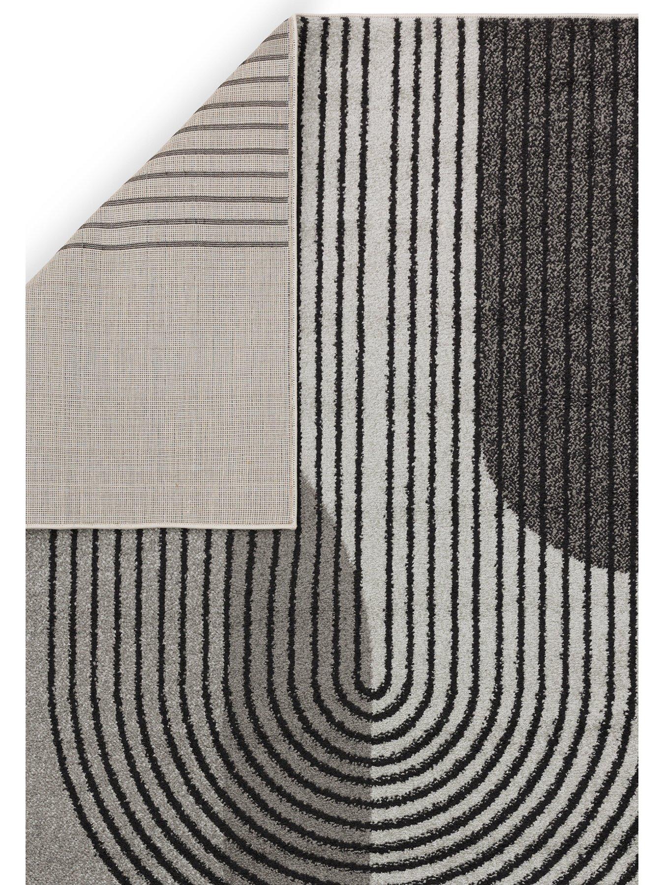 Image 5 of 6 of Asiatic Muse Grey Retro120x170