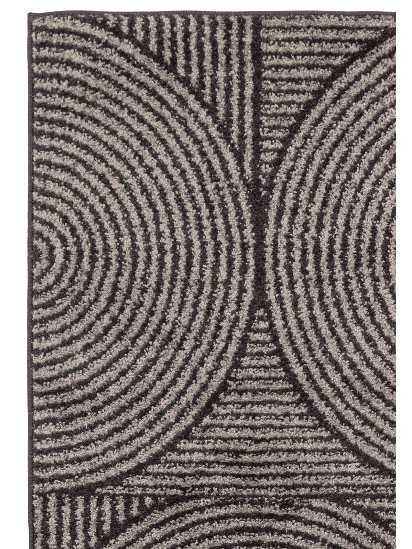 Image 4 of 6 of Asiatic Muse Charcoal Swirl120x170