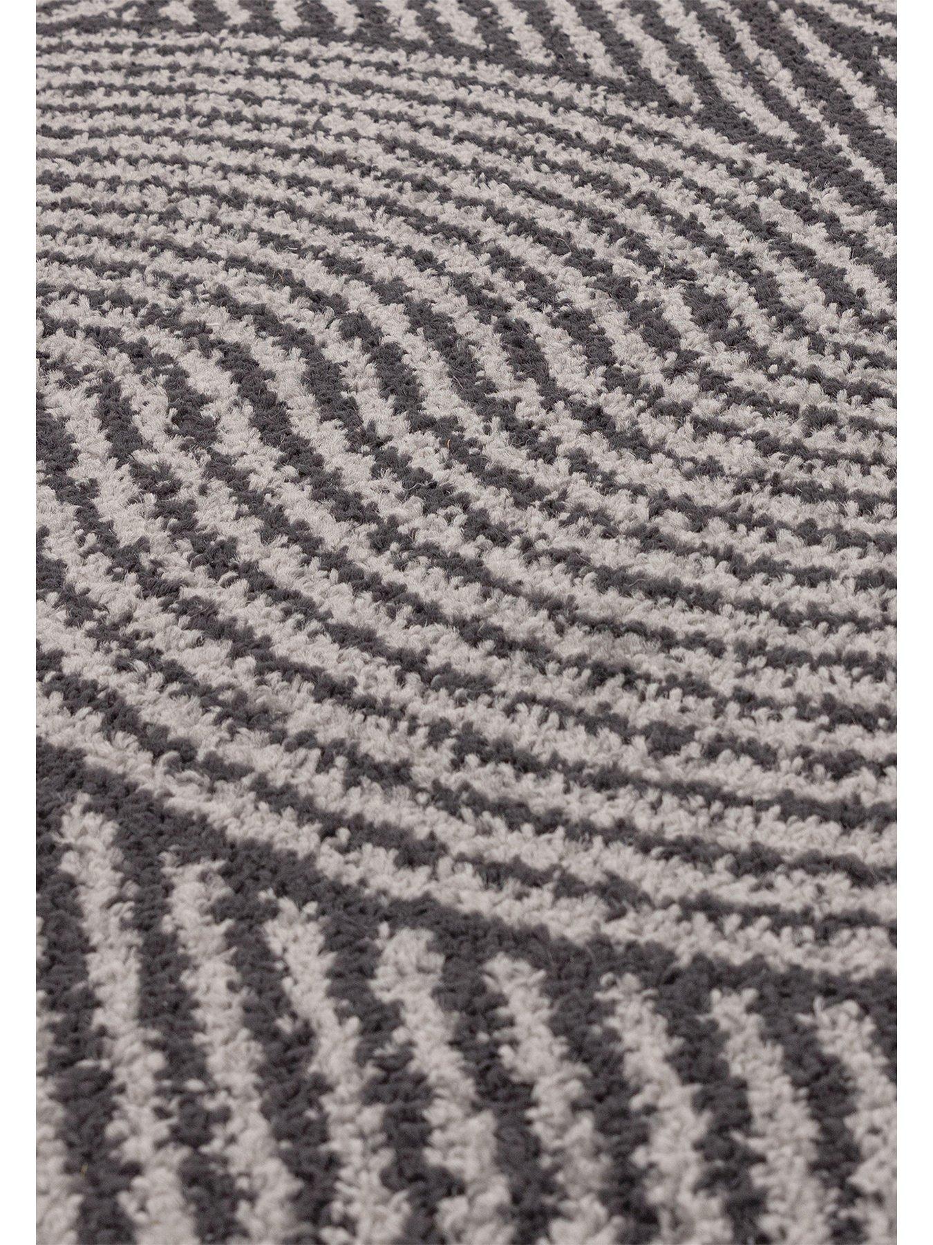 Image 6 of 6 of Asiatic Muse Charcoal Swirl120x170