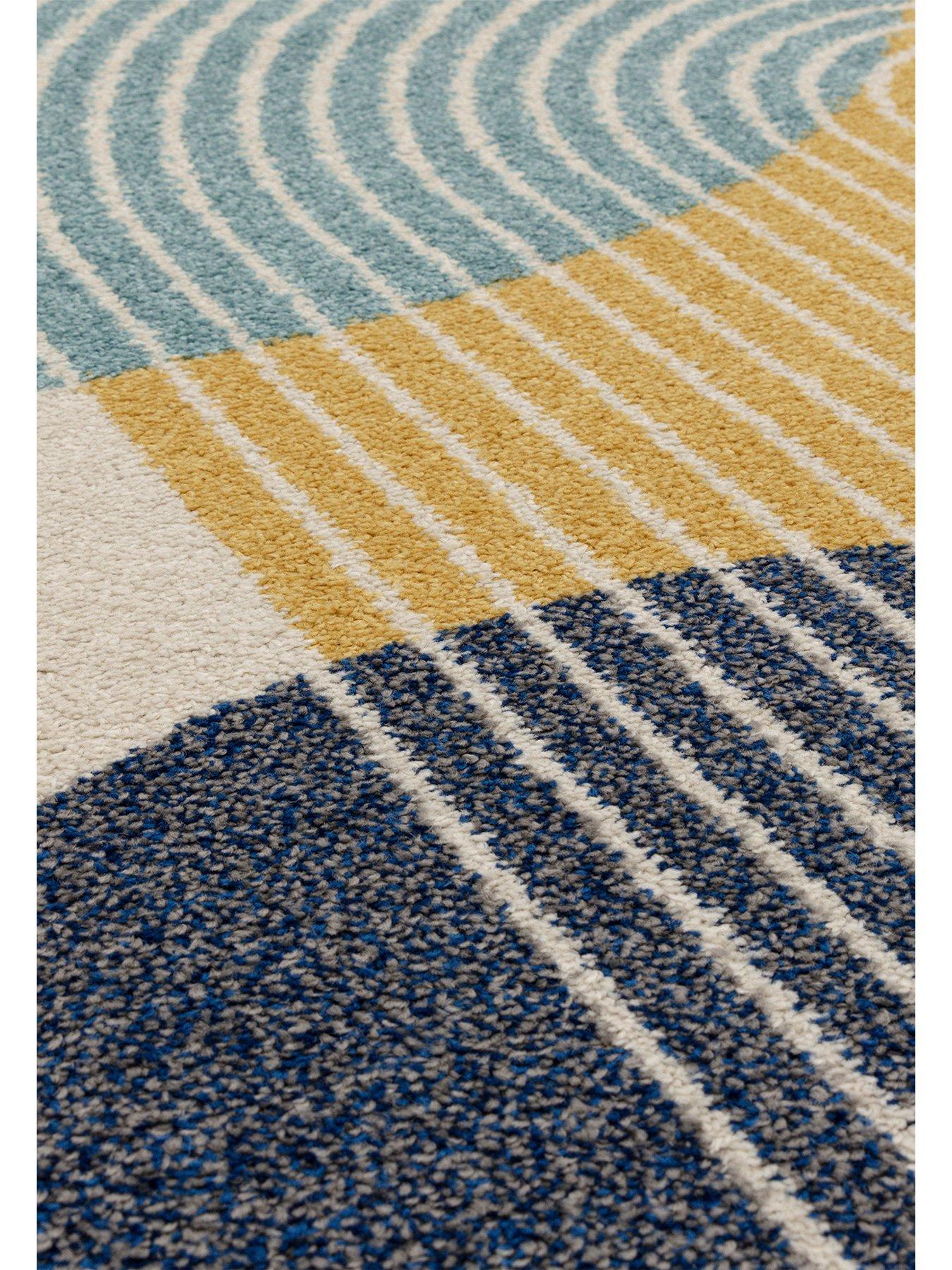Image 6 of 6 of Asiatic Muse Blue Retro66x240