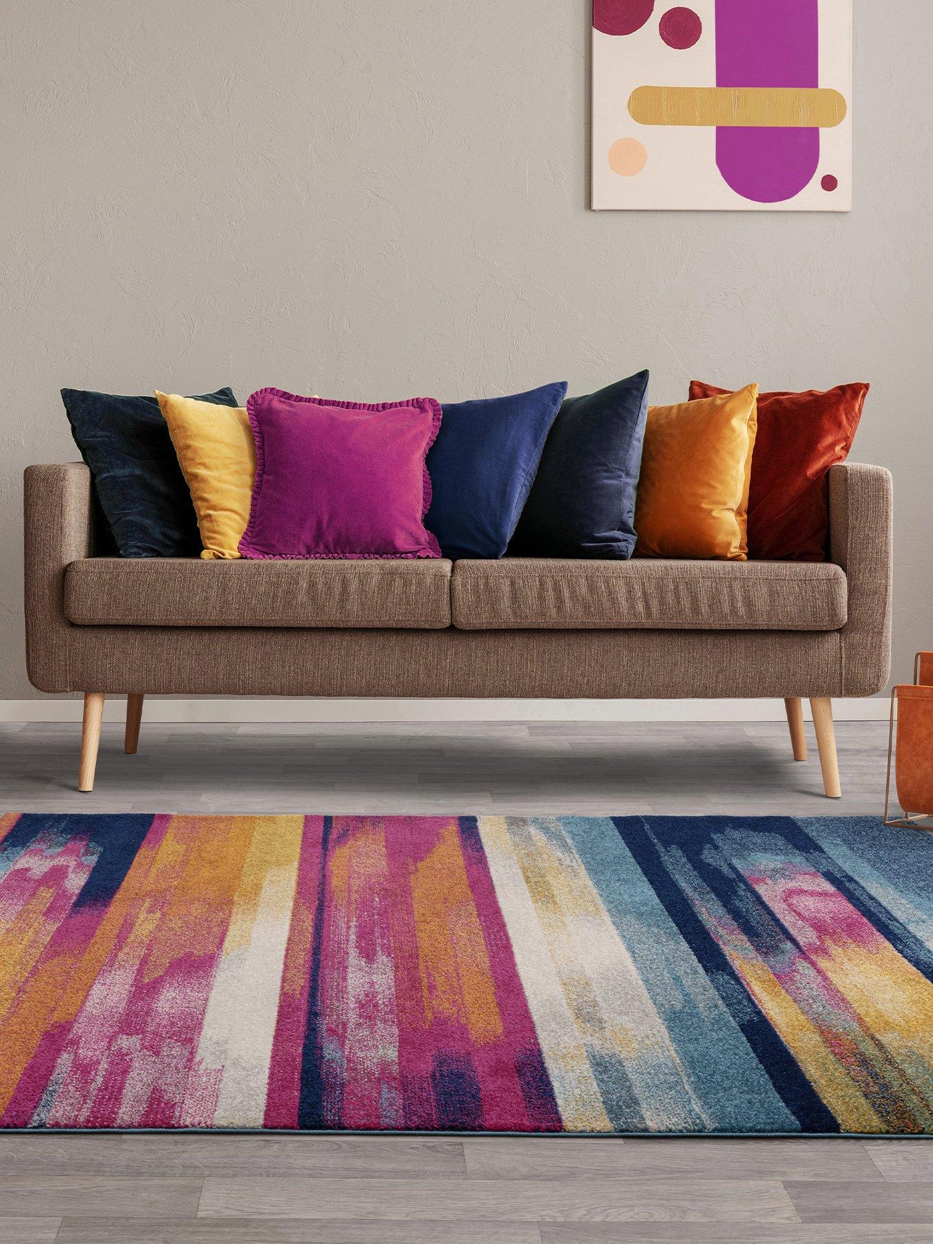 asiatic-nova-stripe-rug-multi