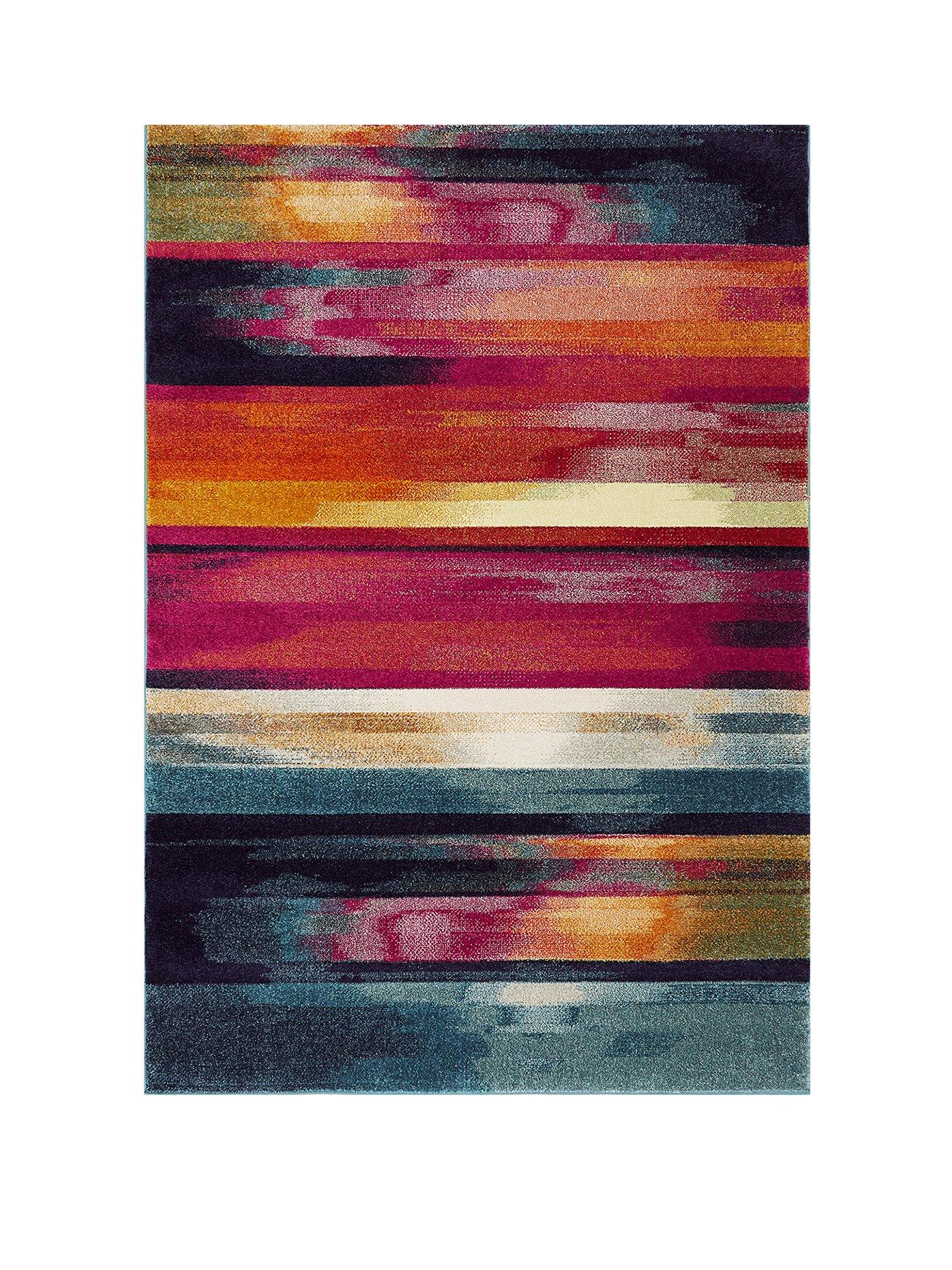 Image 2 of 6 of Asiatic Nova Stripe Multi120x170
