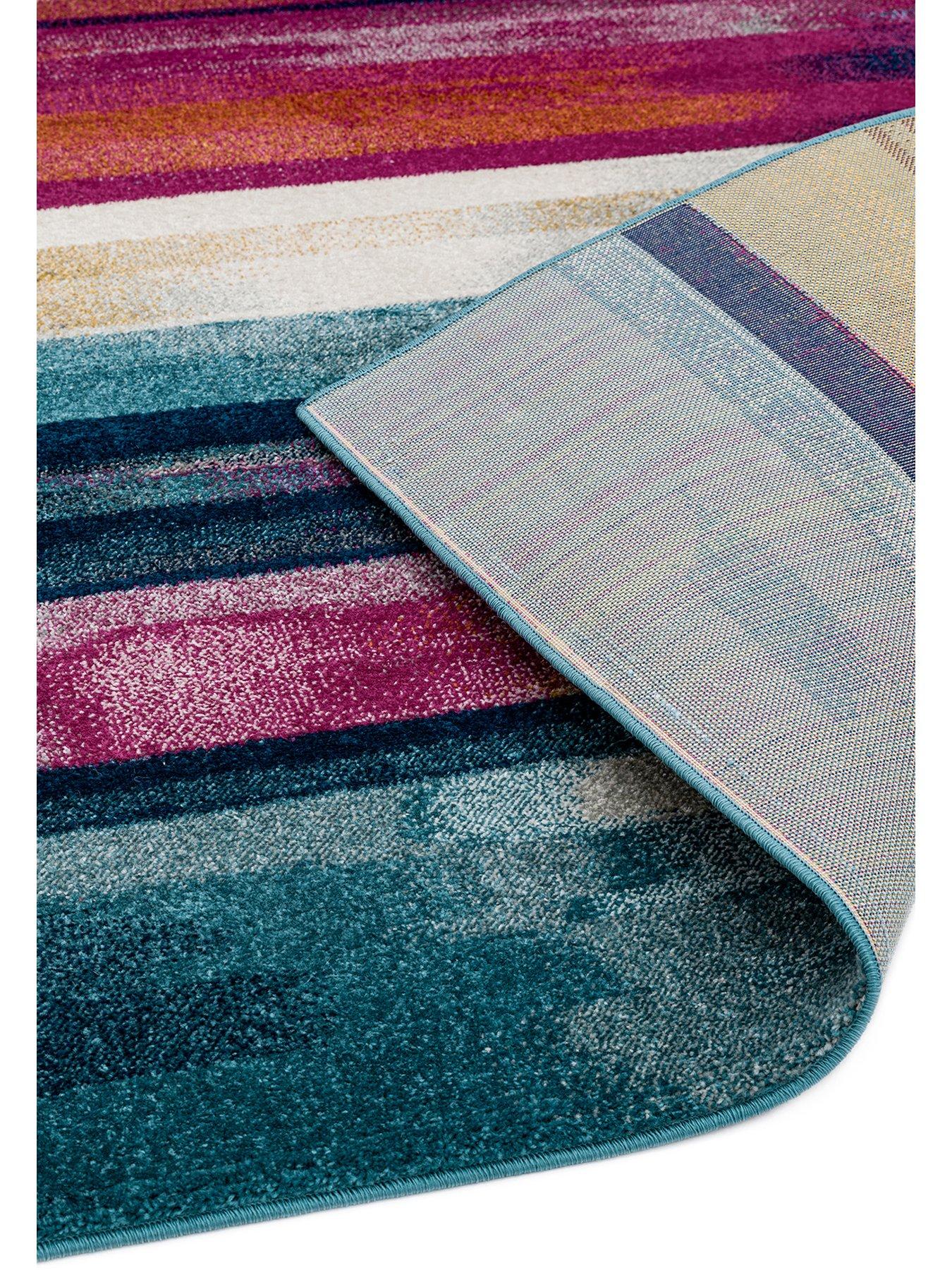 Image 4 of 6 of Asiatic Nova Stripe Multi120x170