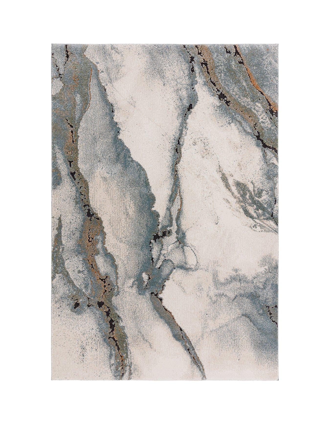 Image 2 of 7 of Asiatic Mirage Oasis Blue 160x230