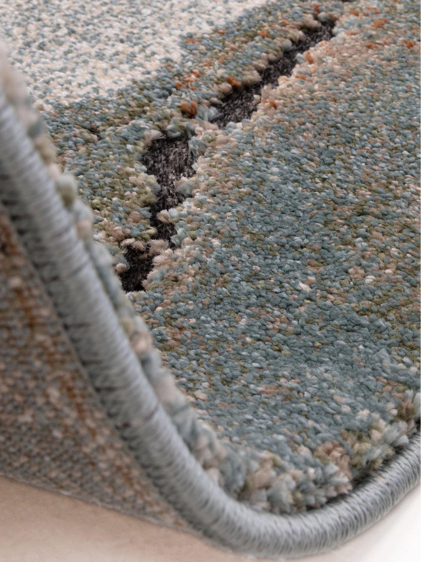 Image 5 of 7 of Asiatic Mirage Oasis Blue 160x230