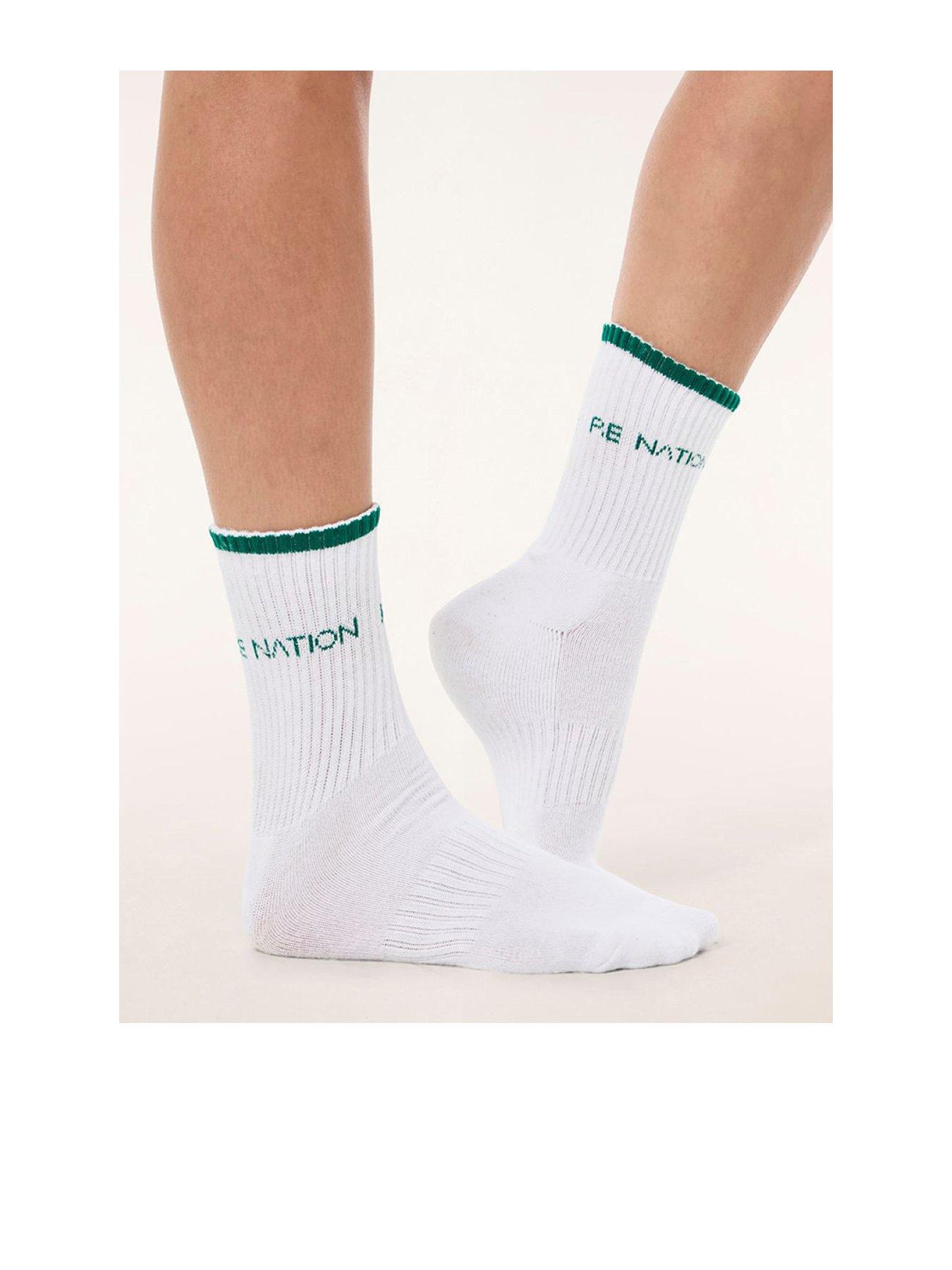 P.E Nation Womens Training Vita Sock - White