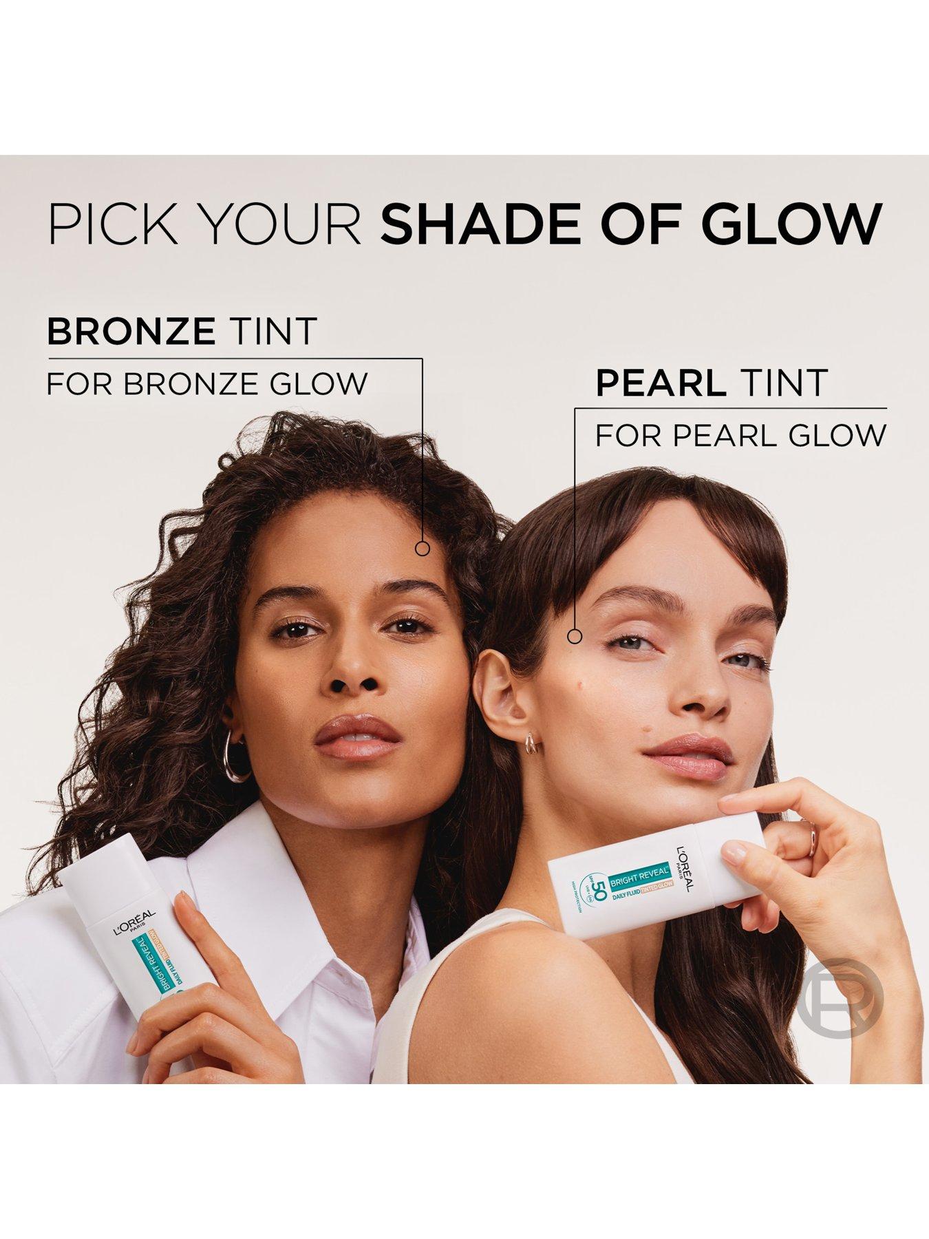 Image 4 of 7 of L'Oreal Paris L'Oreal Paris Daily Fluid Tinted Glow SPF 50+, Bronze Glow, 50ml
