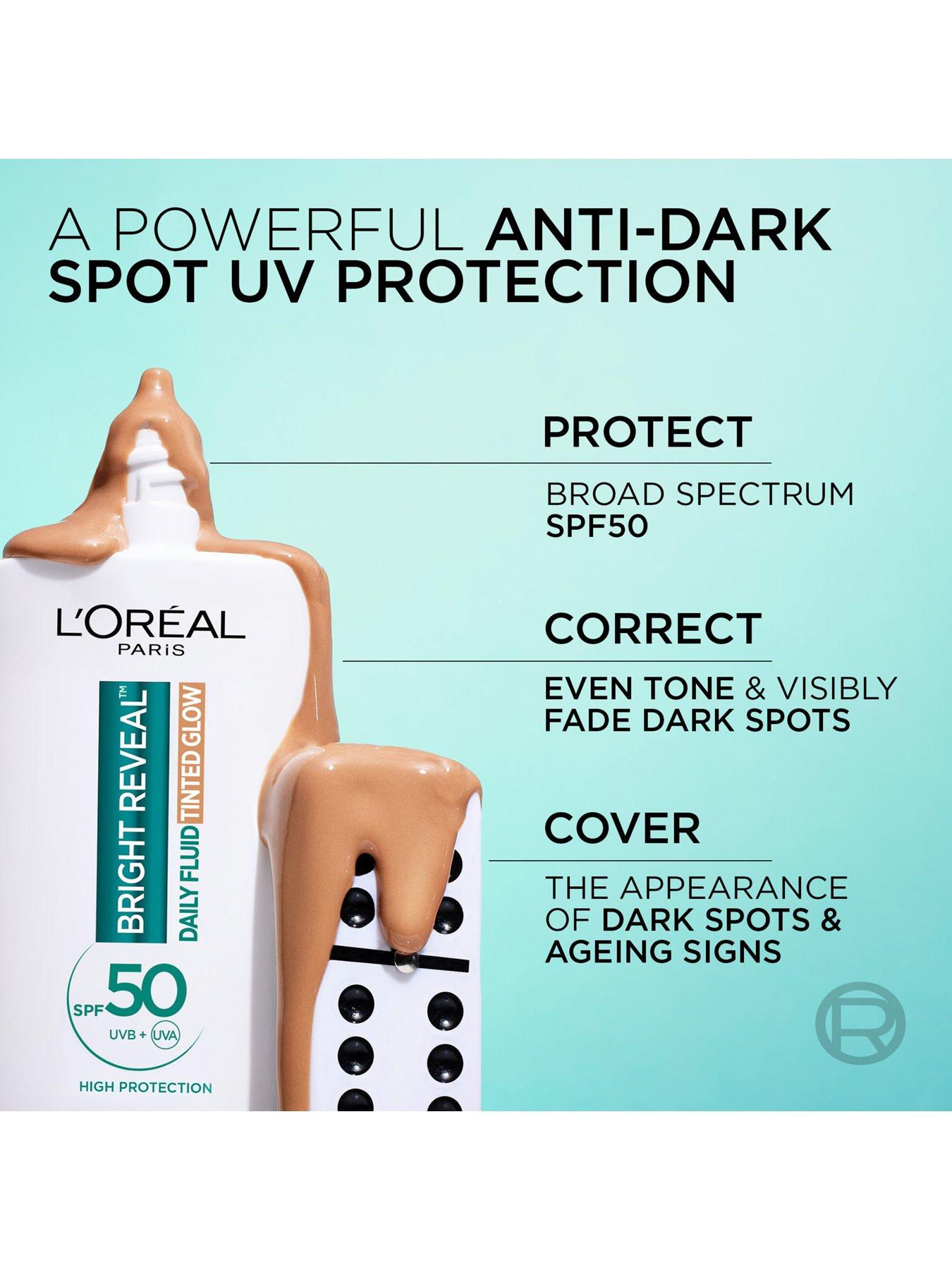 Image 7 of 7 of L'Oreal Paris L'Oreal Paris Daily Fluid Tinted Glow SPF 50+, Bronze Glow, 50ml