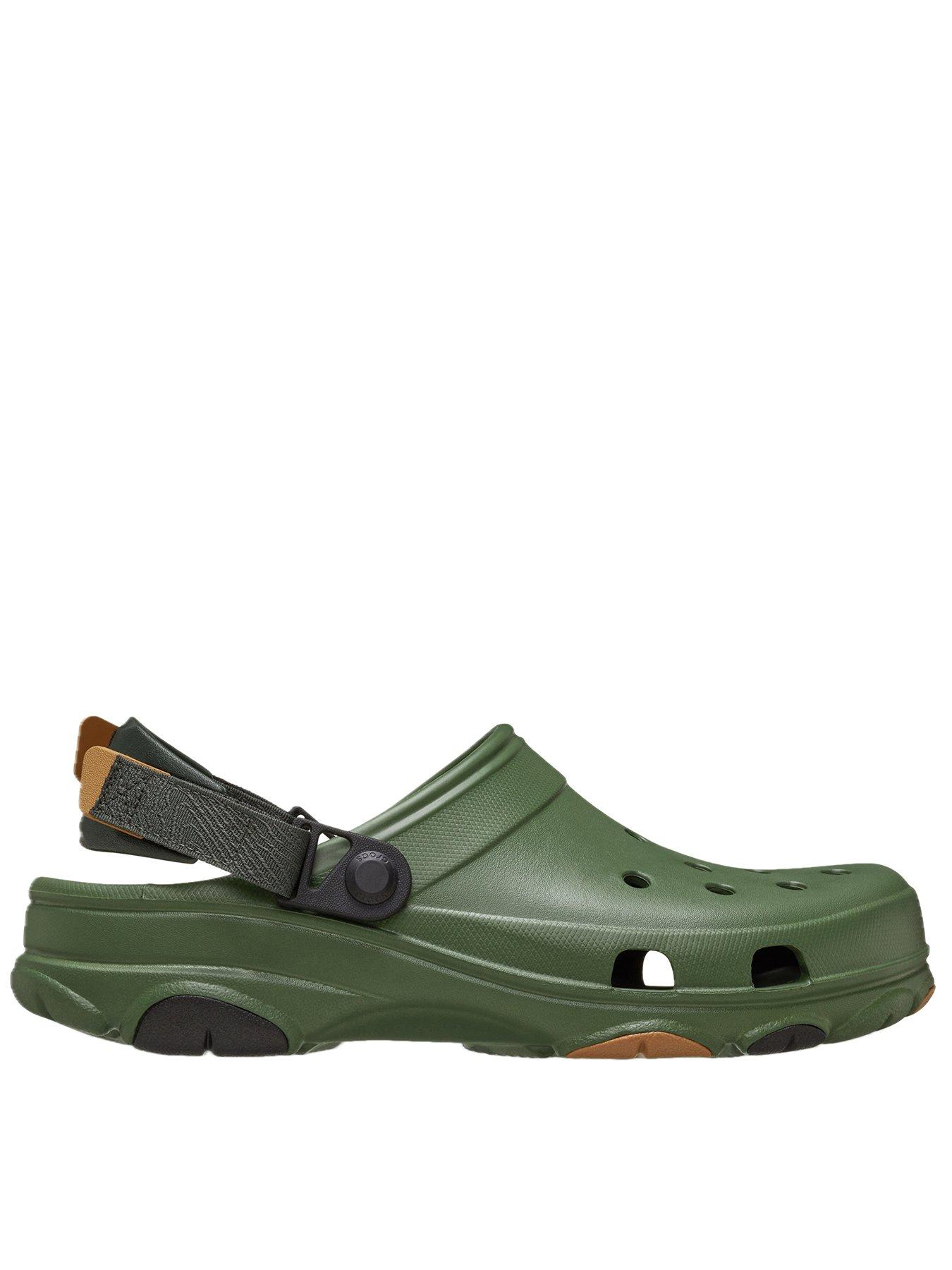 crocs-mens-all-terrain-clog-sandal-green
