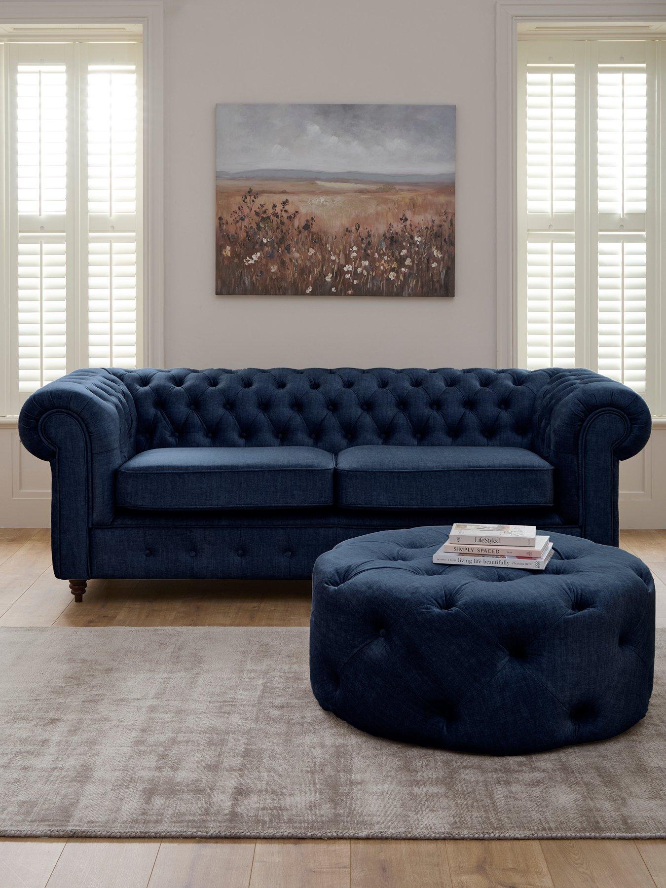 the-very-collection-laura-3-round-footstool-navyfront