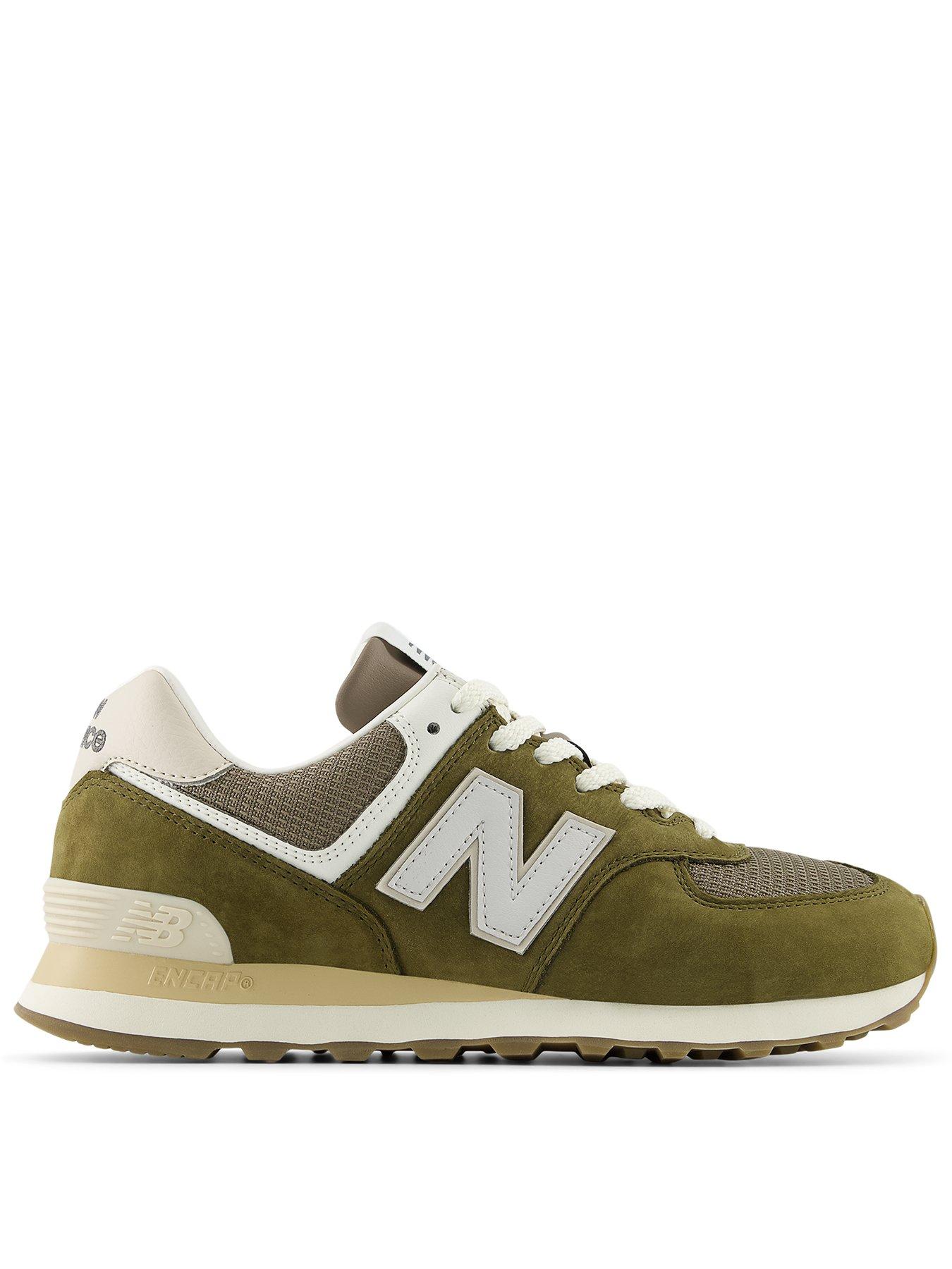 New Balance Unisex 574 Trainer - Khaki