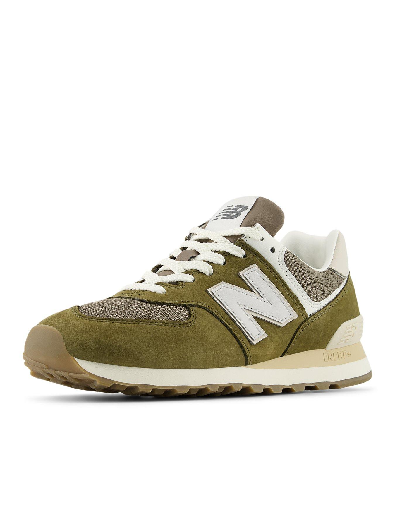 Image 7 of 7 of New Balance Unisex 574 Trainer - Khaki