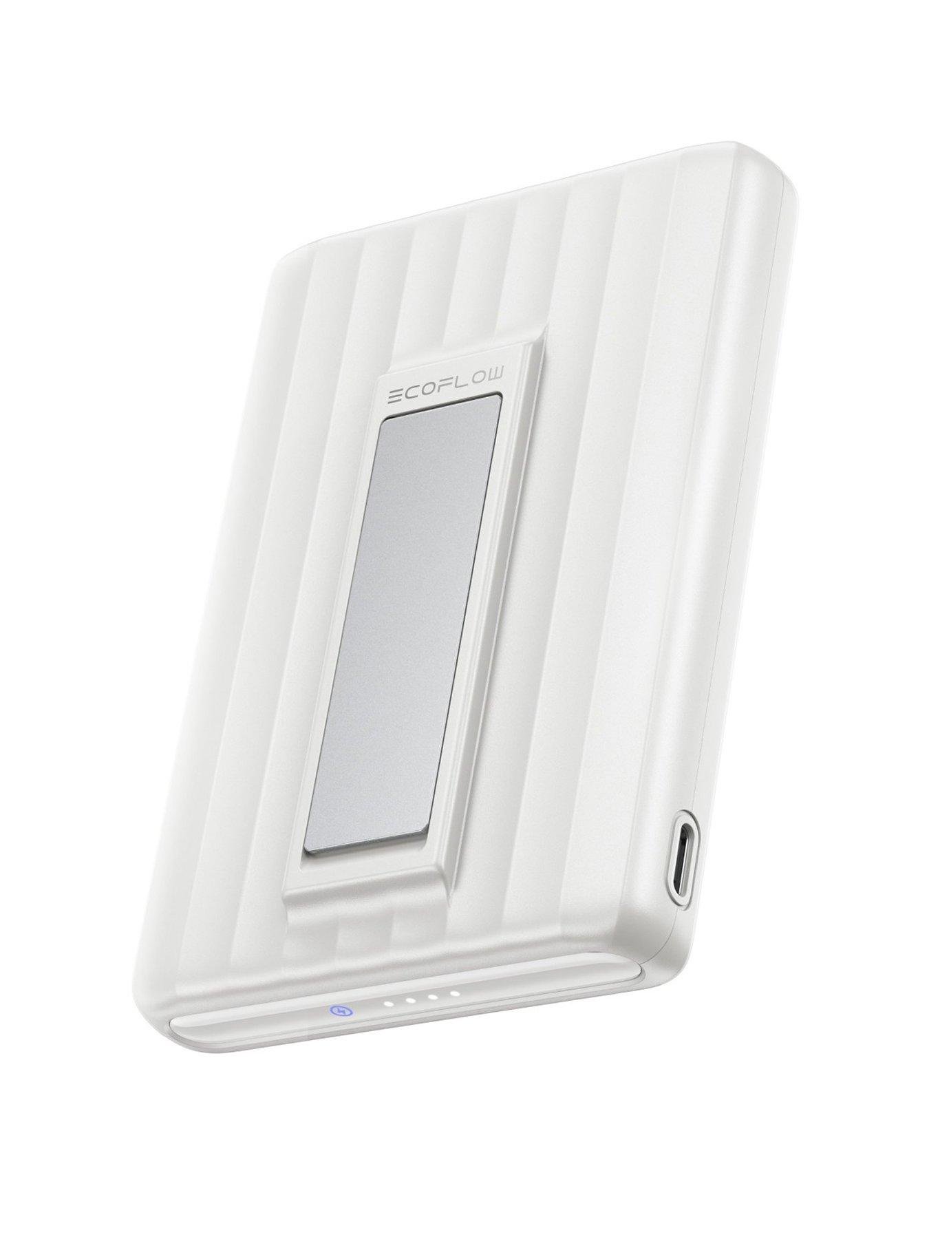 EcoFlow Rapid Mag 10K power bank with 10000mAh capacity- White