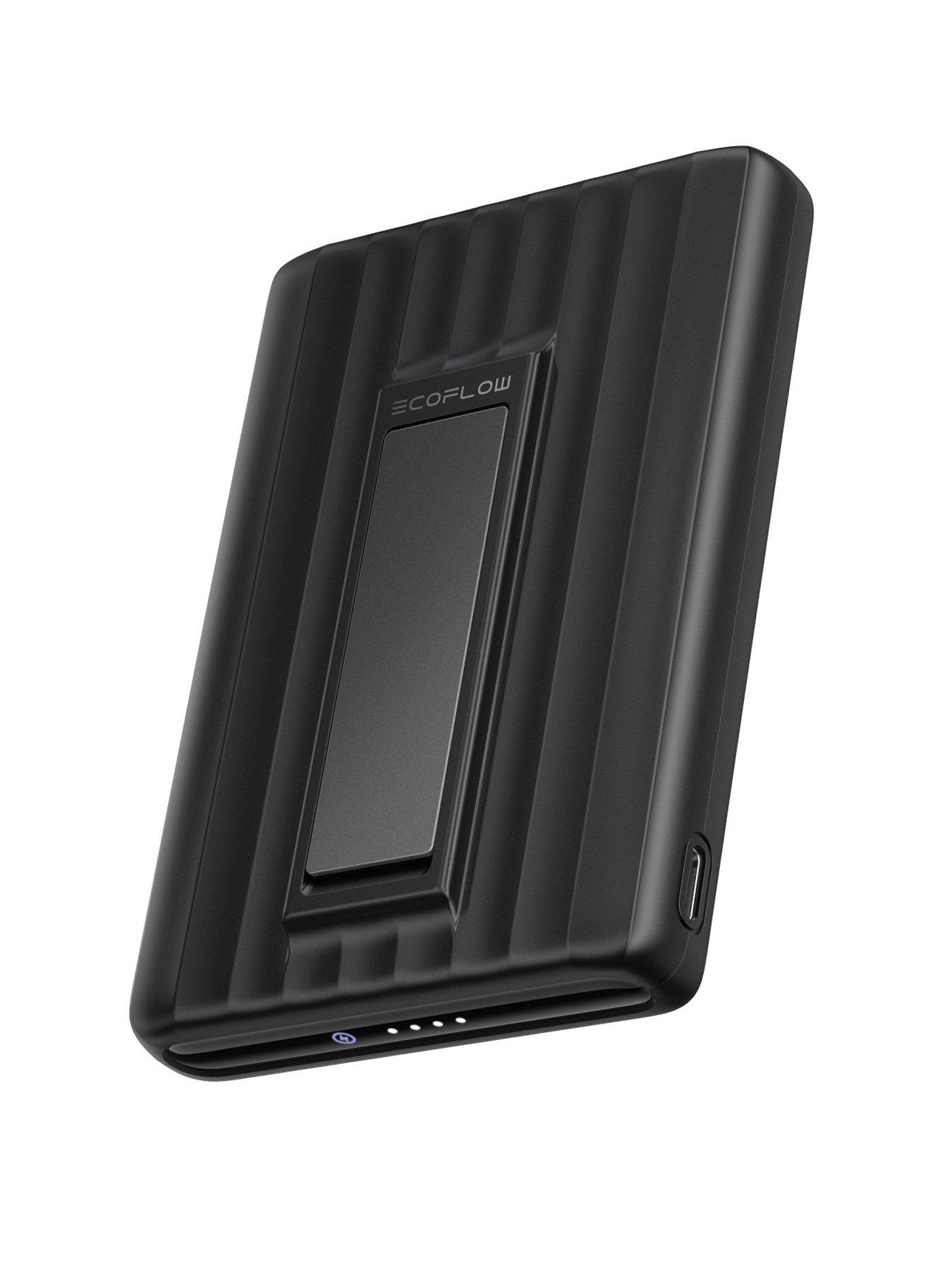 EcoFlow Rapid Mag 10K power bank with 10000mAh capacity- Black