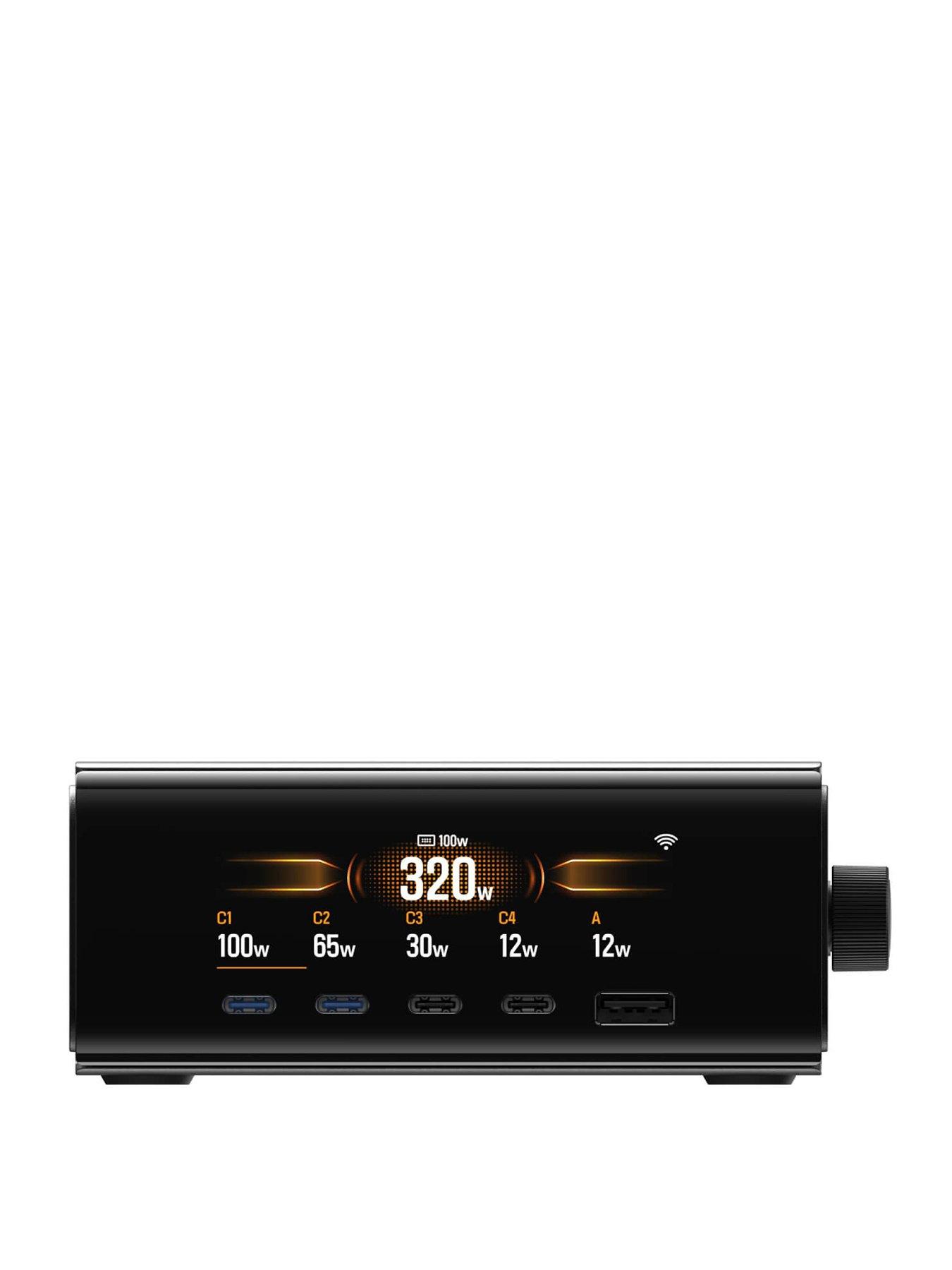 ecoflow-rapid-pro-320w-gan-6-port-rapid-charging-station