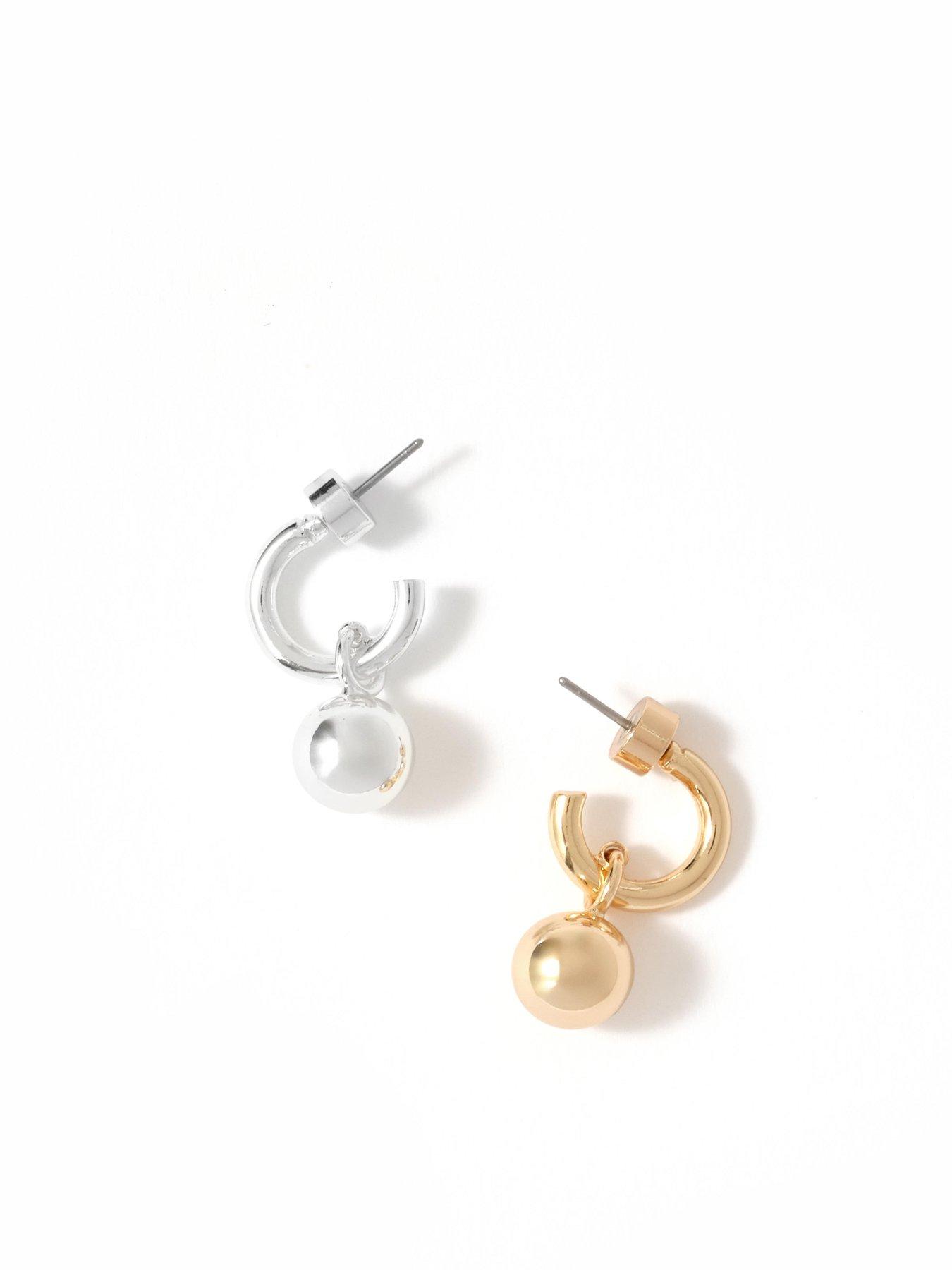 mint-velvet-silver-tone-sphere-earringsoutfit