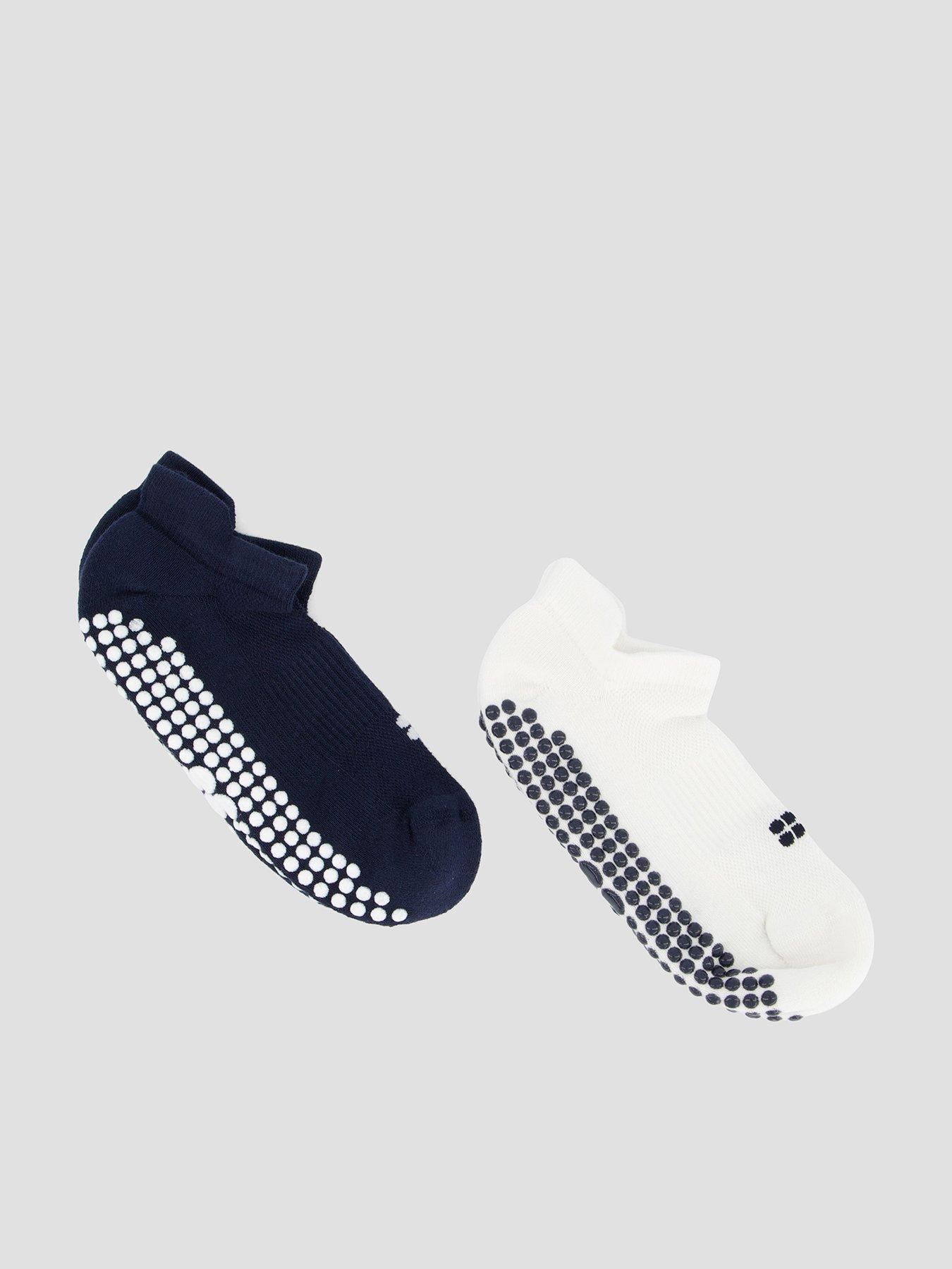 Image 1 of 4 of Sweaty Betty Womens Training Reformer Trainer Gripper Socks - Navy