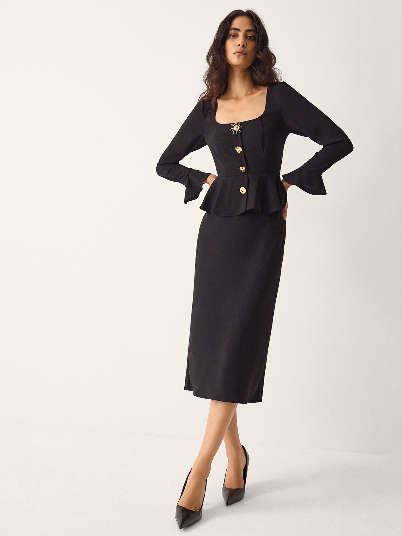 monsoon-willow-black-dressfront