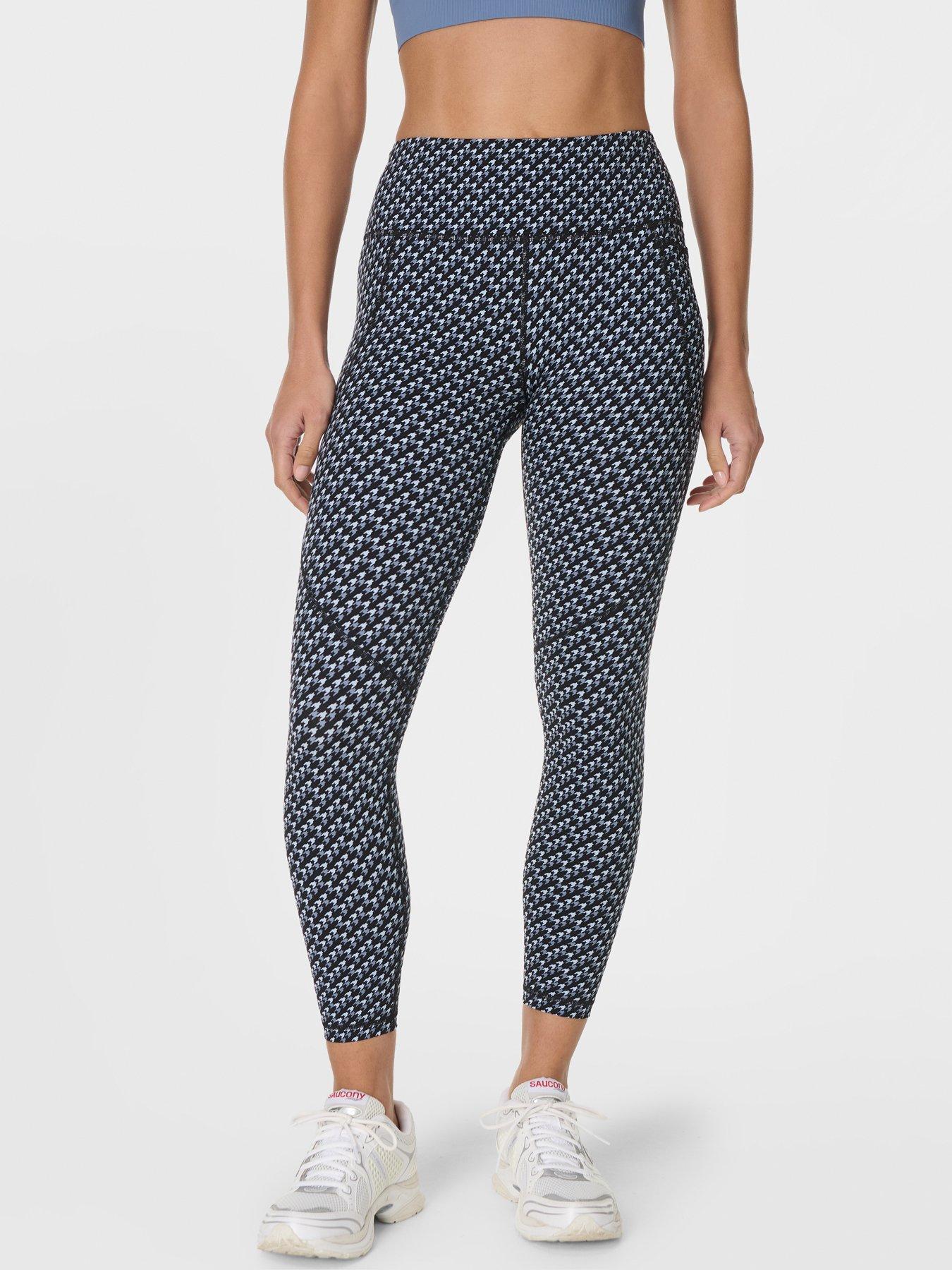 Sweaty Betty Womens Training Power 7/8 Workout Leggings - Blue Print