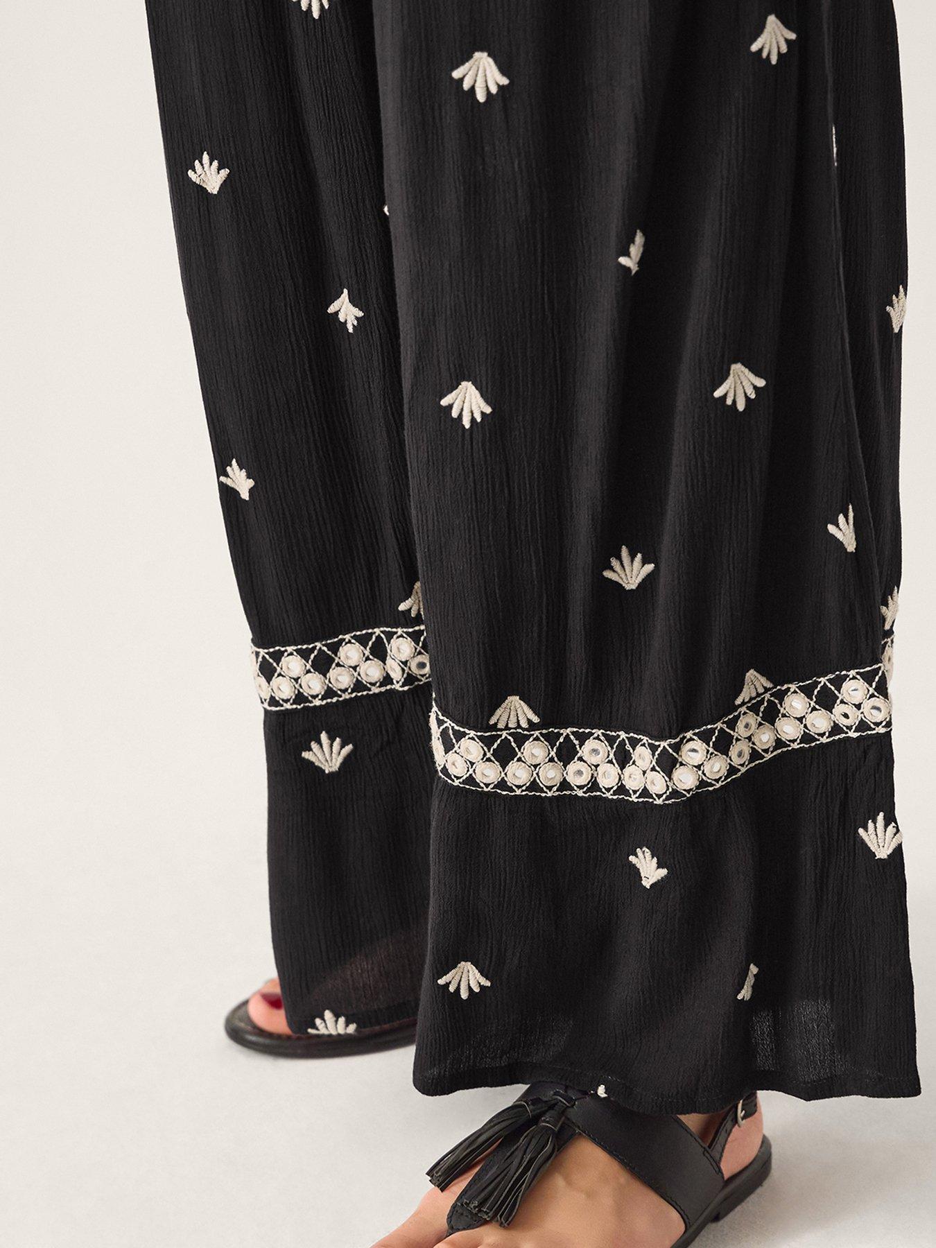 Image 4 of 4 of Monsoon Samara Emb Trousers