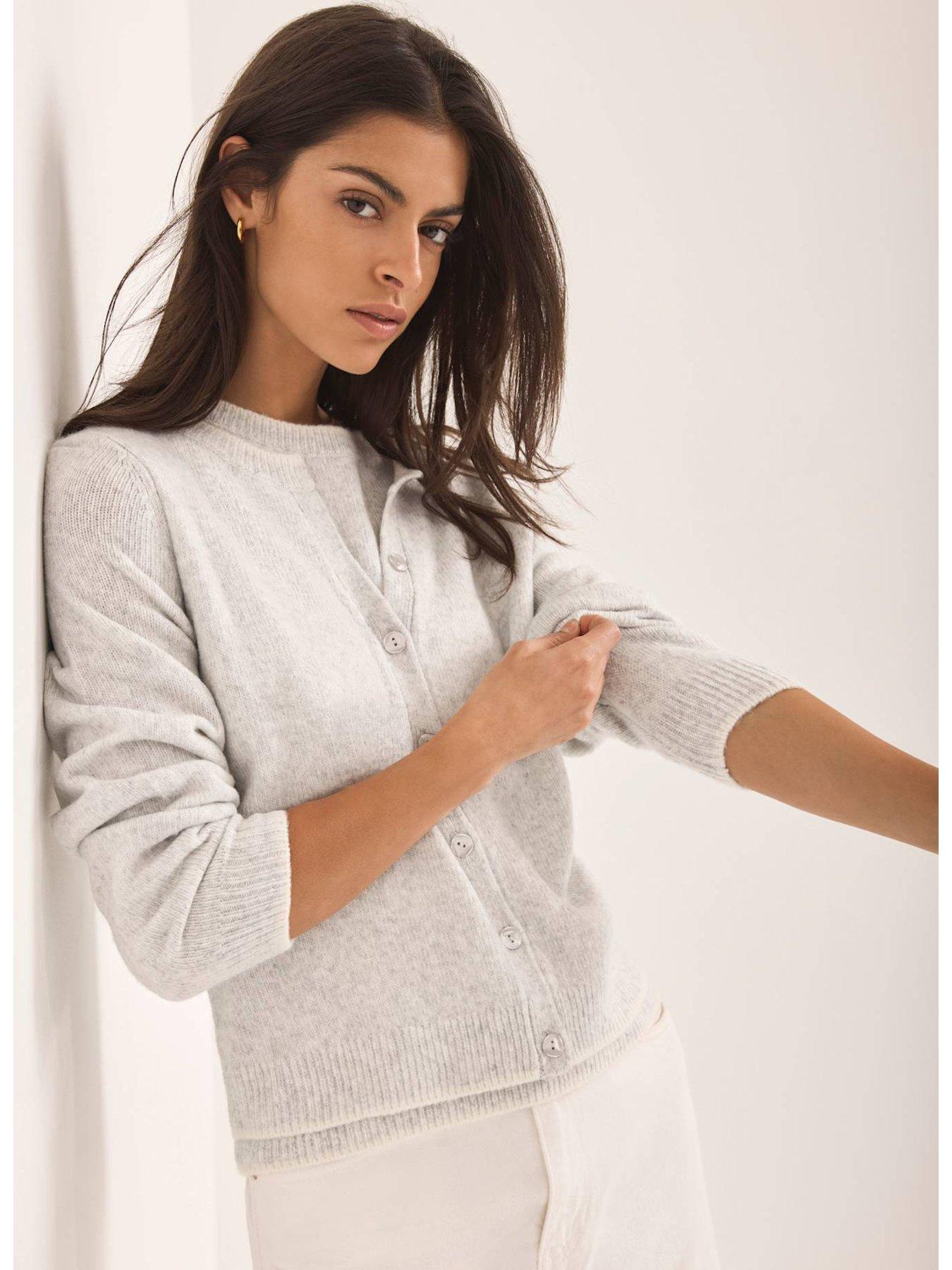 mint-velvet-double-layer-cardigan-greyfront