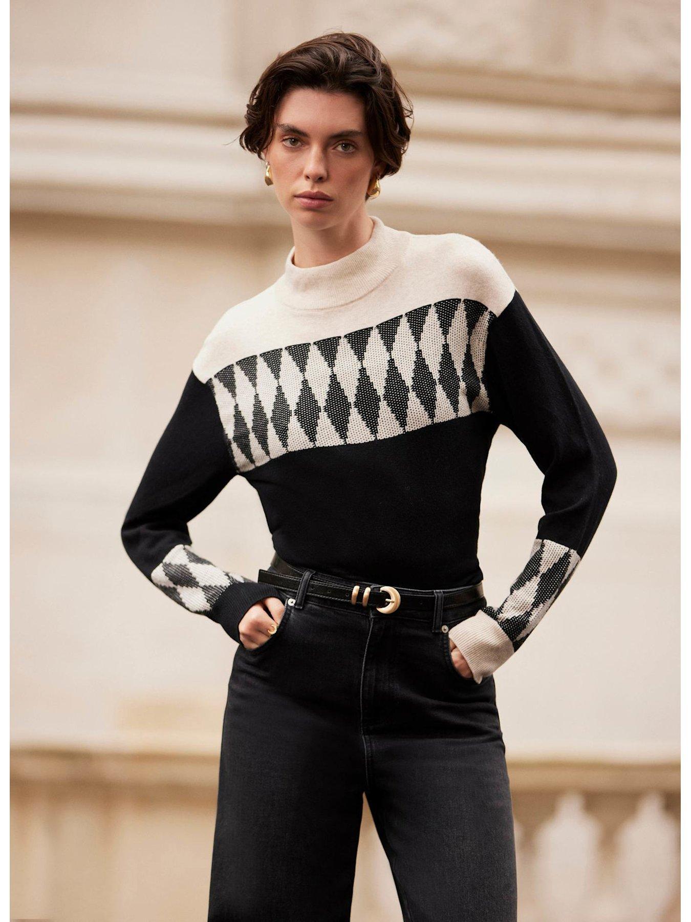 mint-velvet-stone-graphic-crew-neck-jumper-creamfront