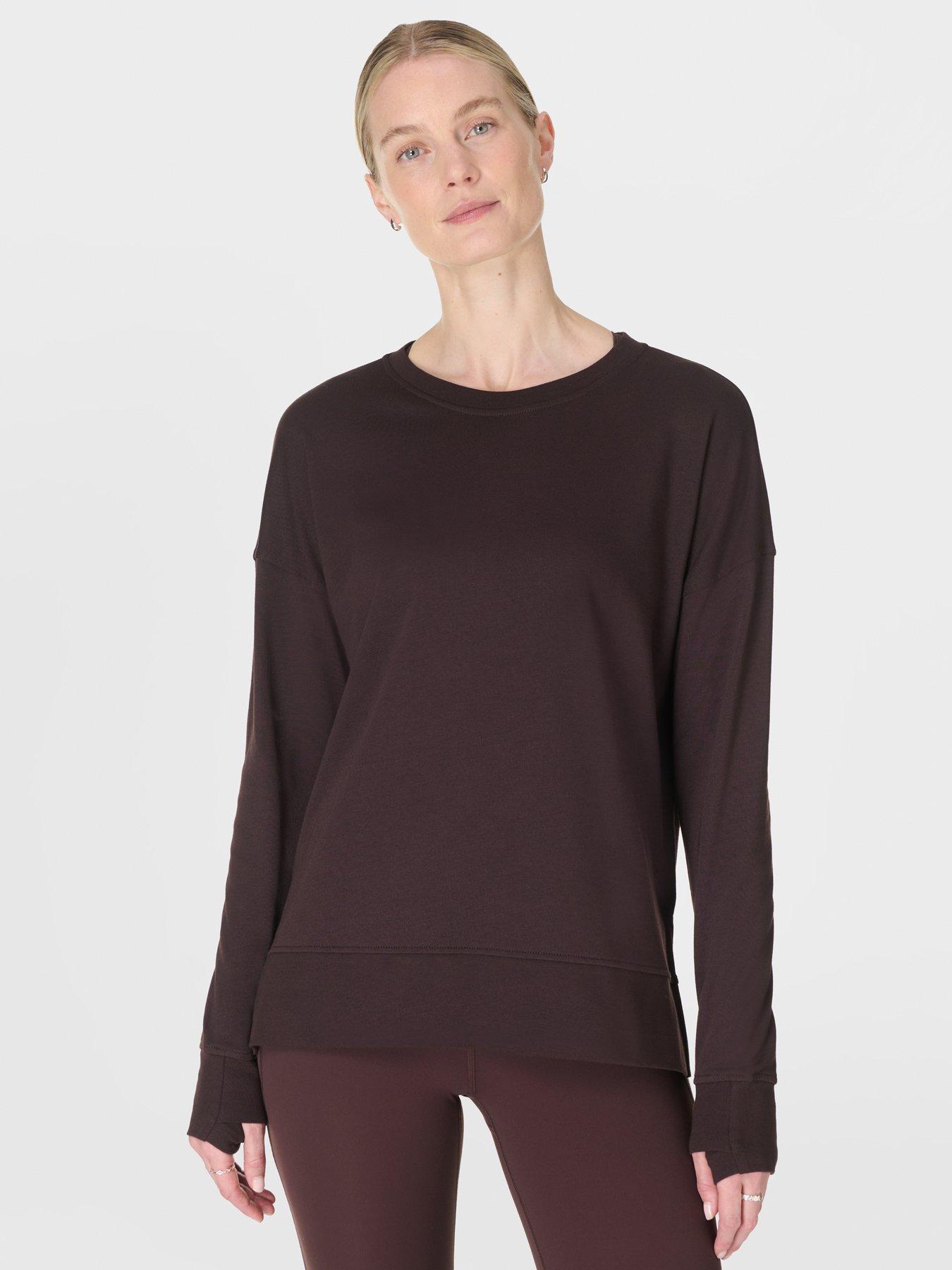 sweaty-betty-womens-training-after-class-longline-sweatshirt-brown