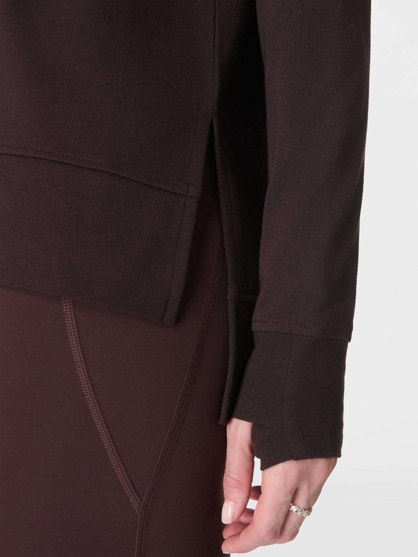 sweaty-betty-womens-training-after-class-longline-sweatshirt-browndetail