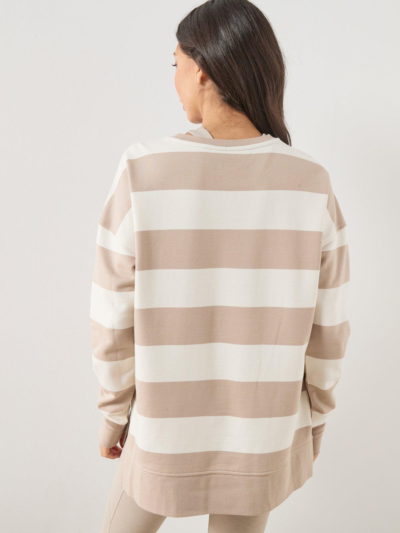 sweaty-betty-womens-training-after-class-longline-sweatshirt-beigestillFront