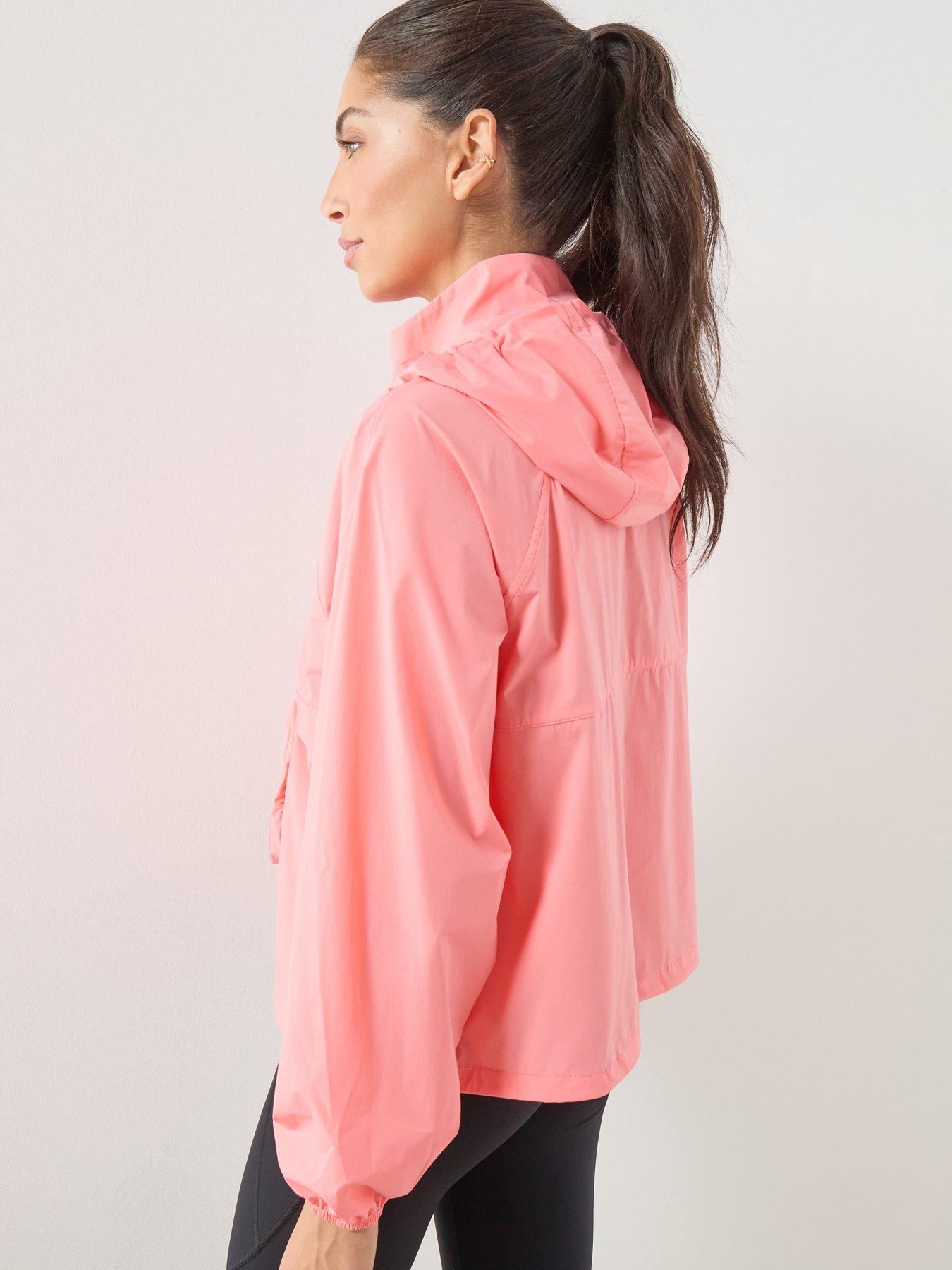 Image 2 of 6 of Sweaty Betty Womens Running Ultimate Run Packaway Jacket - Pink
