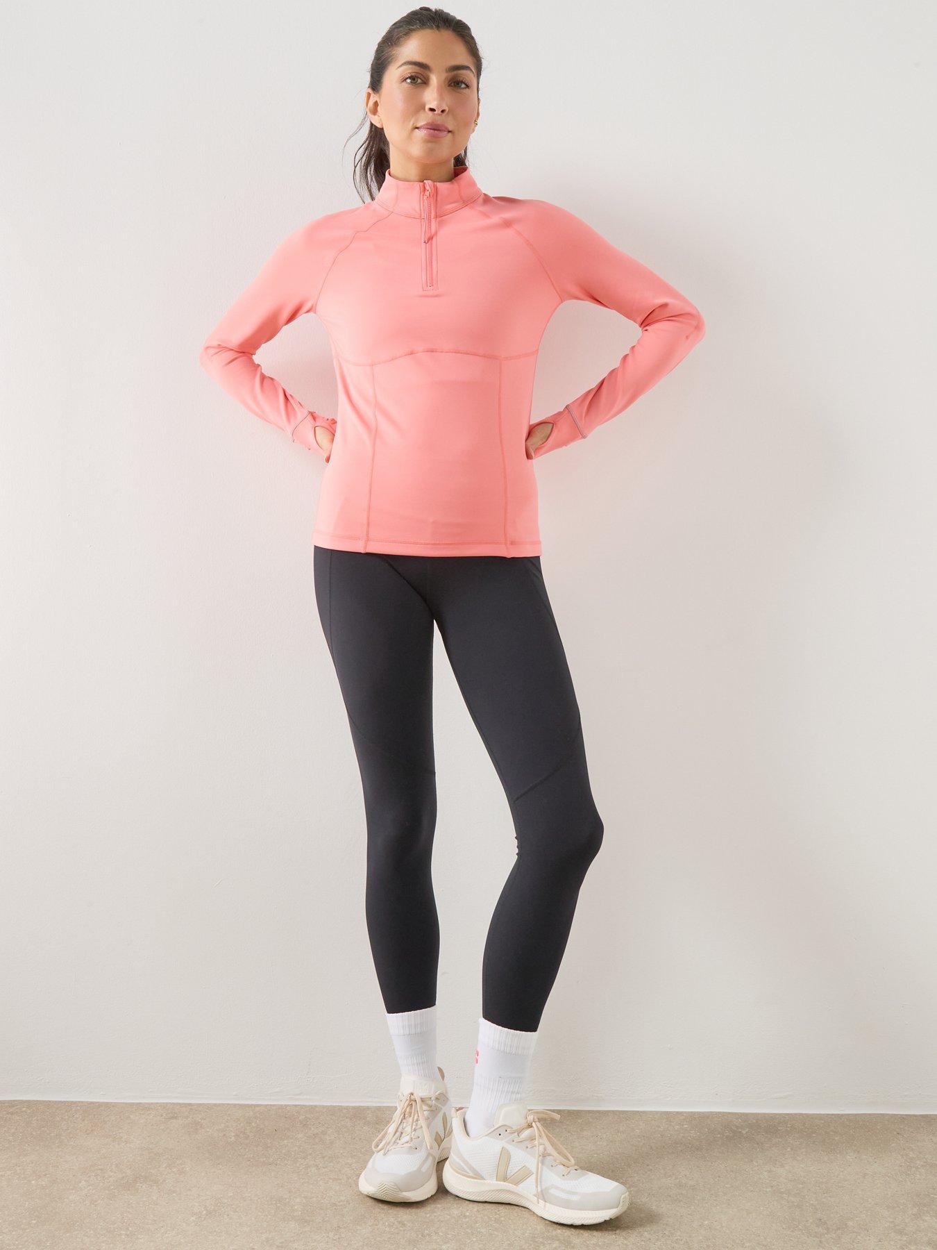 Image 3 of 6 of Sweaty Betty Womens Running Pro Run Half Zip - Pink