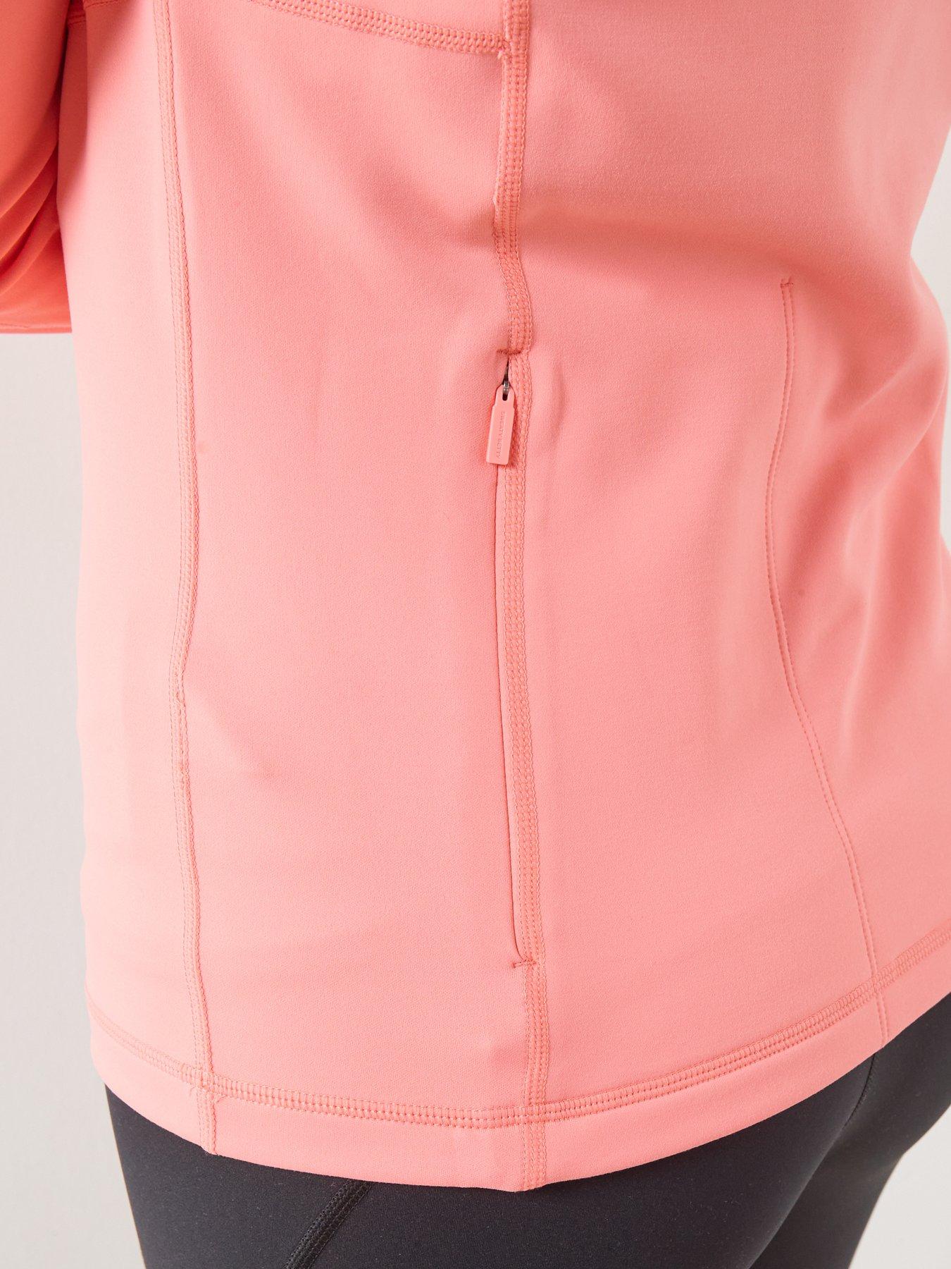 Image 4 of 6 of Sweaty Betty Womens Running Pro Run Half Zip - Pink