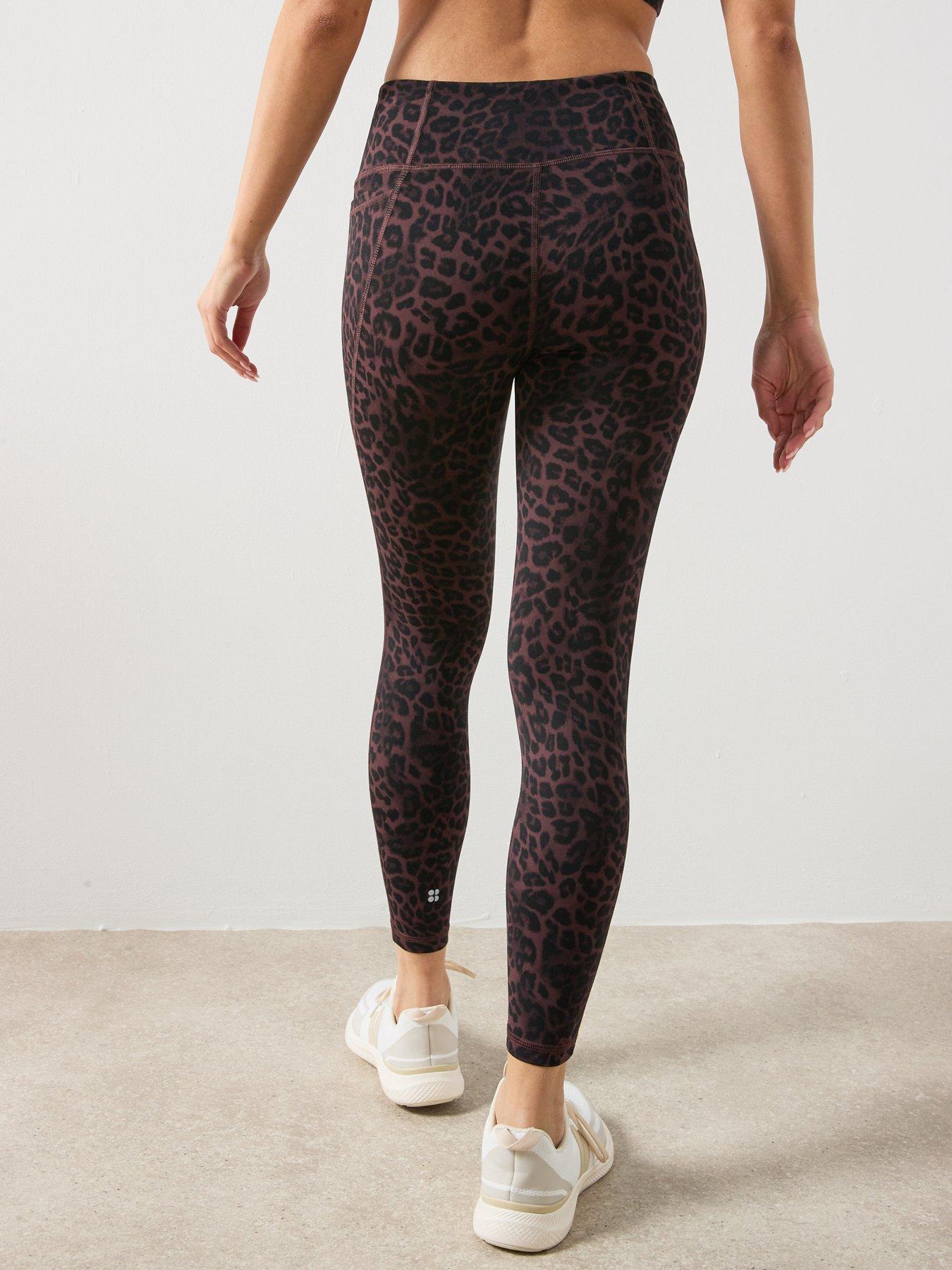 Image 2 of 6 of Sweaty Betty Womens Training Ultimate Studio 7/8 Leggings - Brown