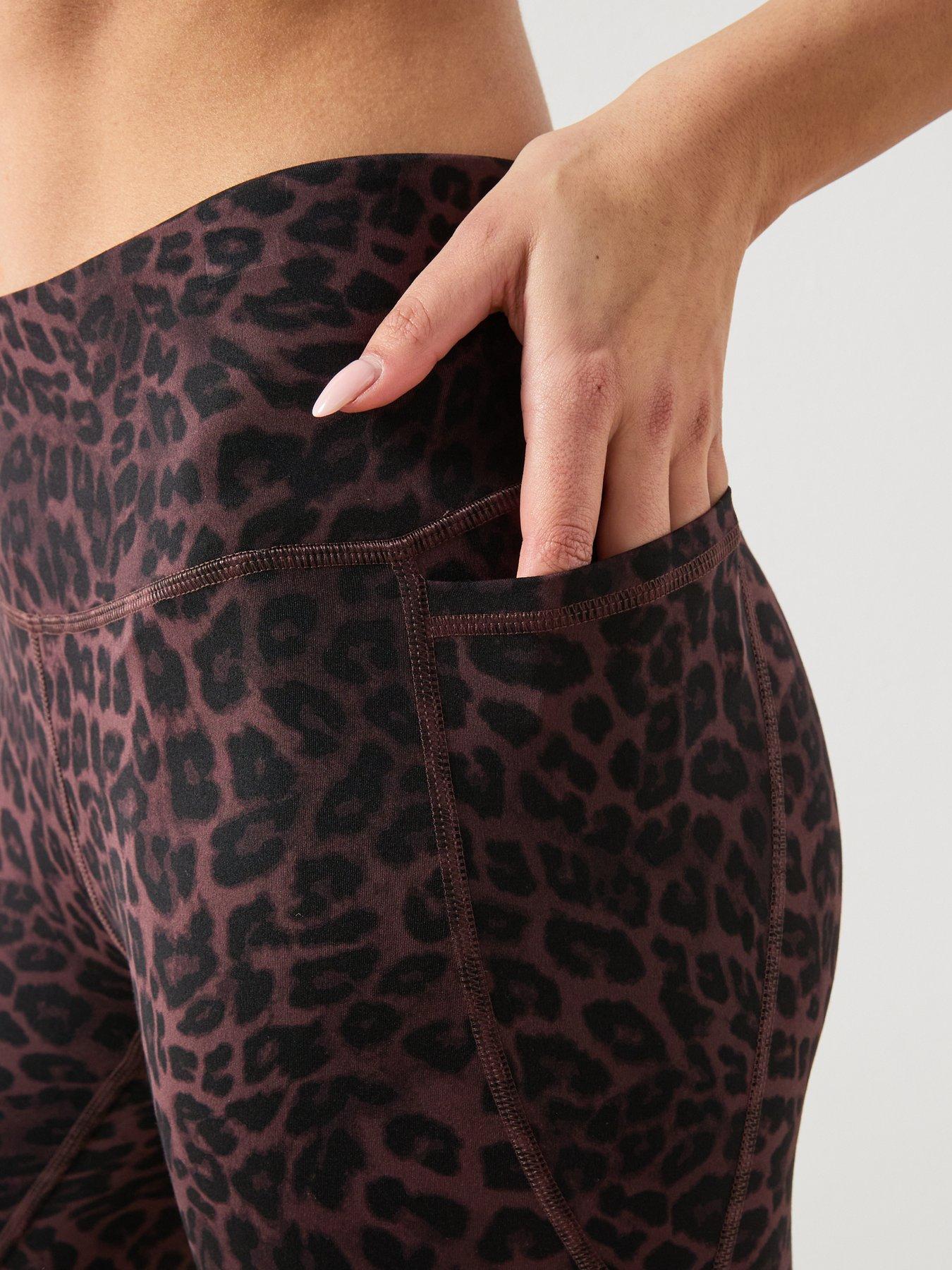 Image 5 of 6 of Sweaty Betty Womens Training Ultimate Studio 7/8 Leggings - Brown