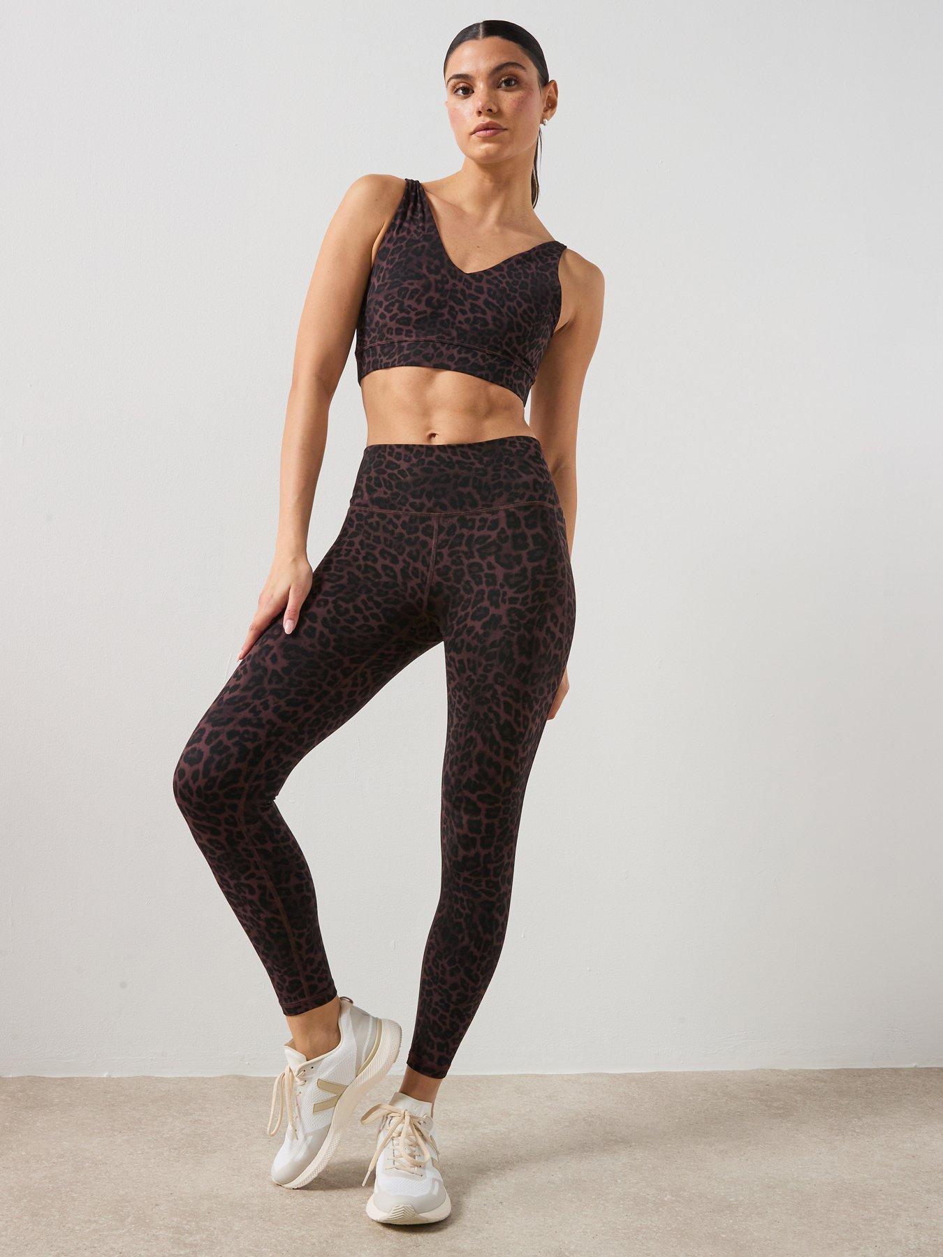 Image 6 of 6 of Sweaty Betty Womens Training Ultimate Studio 7/8 Leggings - Brown