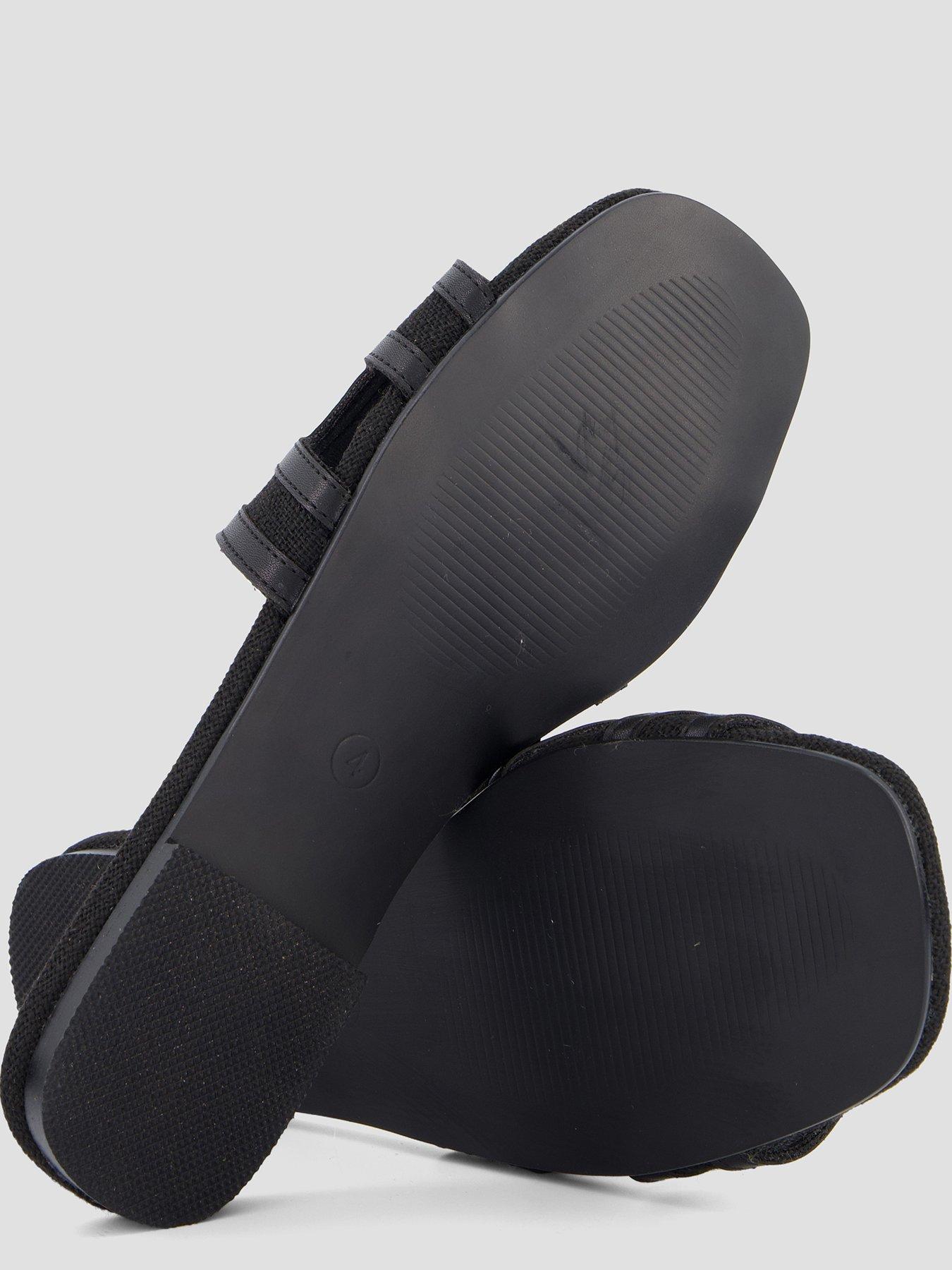 the-very-collection-extra-wide-fit-flat-slider-sandal-blackdetail