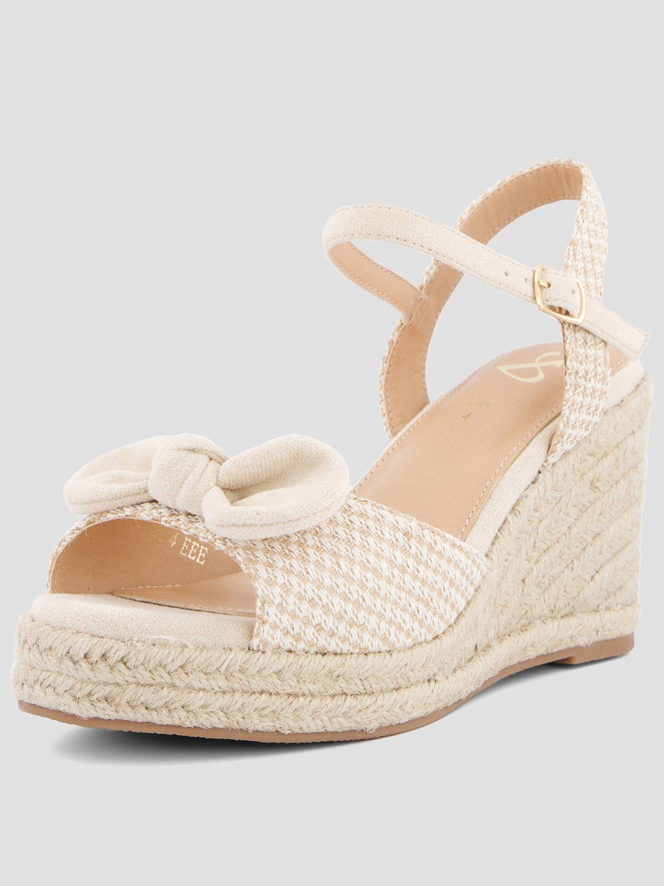 The Very Collection EXTRA WIDE WEDGE SANDAL