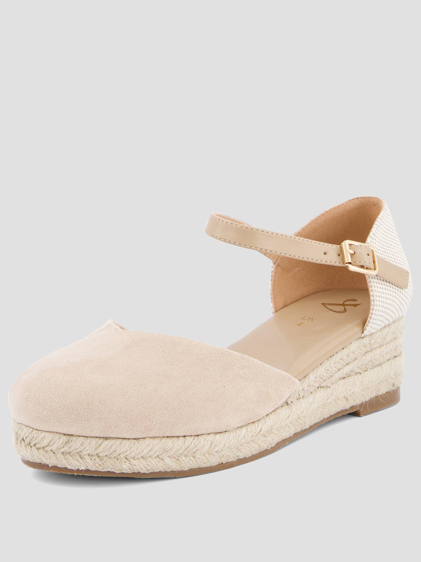 Image 2 of 7 of The Very Collection LOW WEDGE CLOSE TOE SHOE