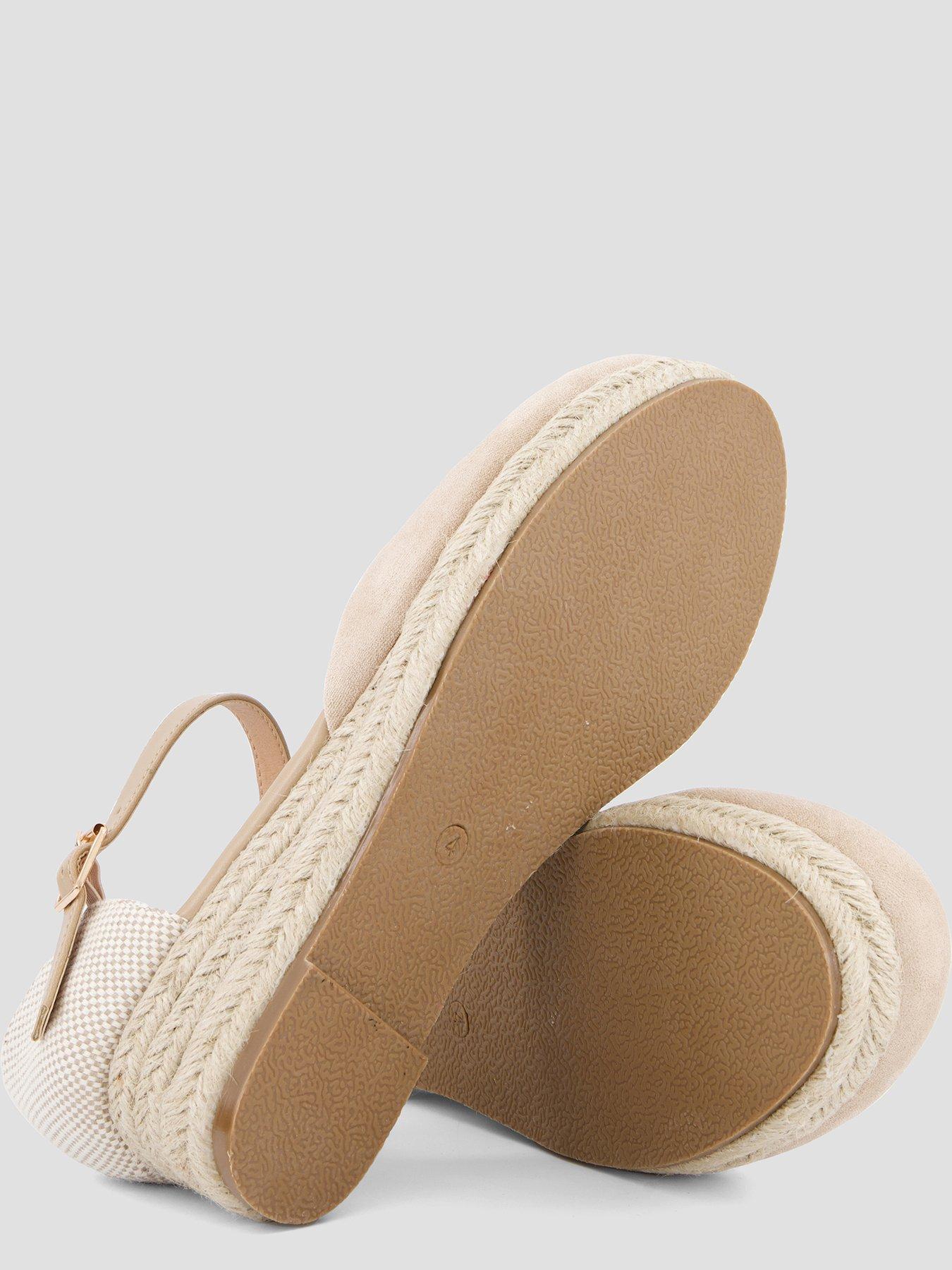 Image 4 of 7 of The Very Collection LOW WEDGE CLOSE TOE SHOE