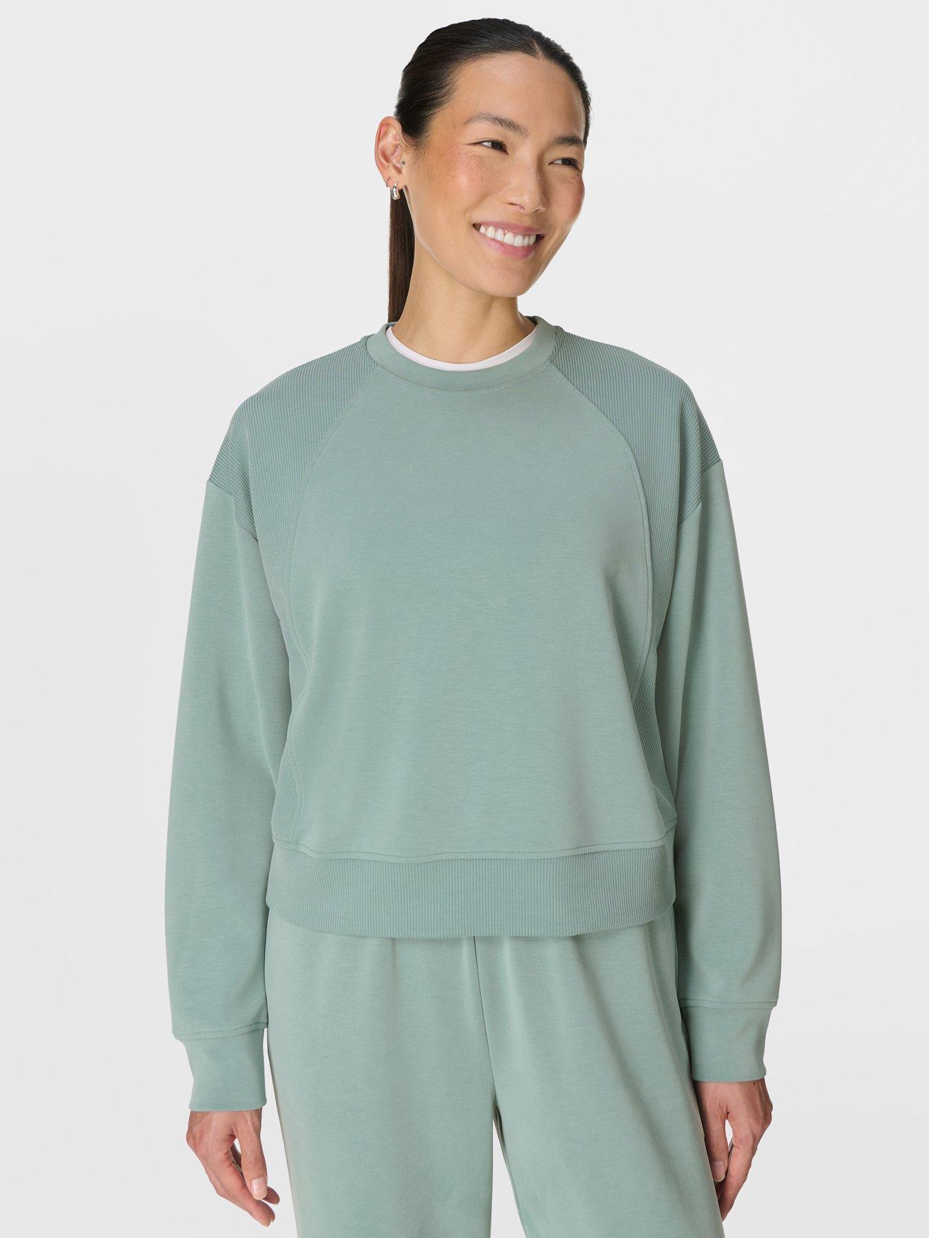 sweaty-betty-womens-training-sand-wash-rib-mix-sweatshirt-green