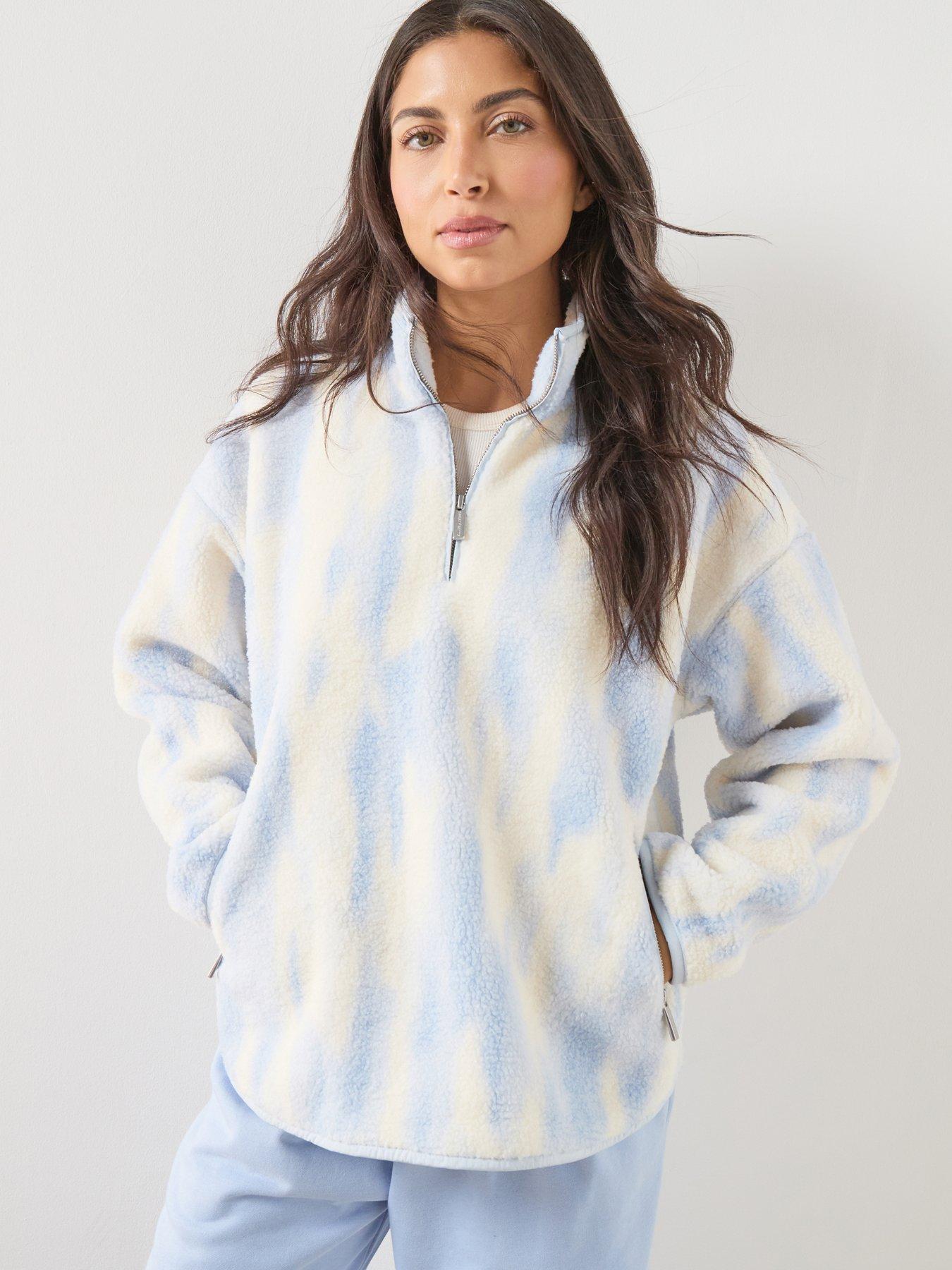 sweaty-betty-womens-training-plush-half-zip-fleece-top-blue