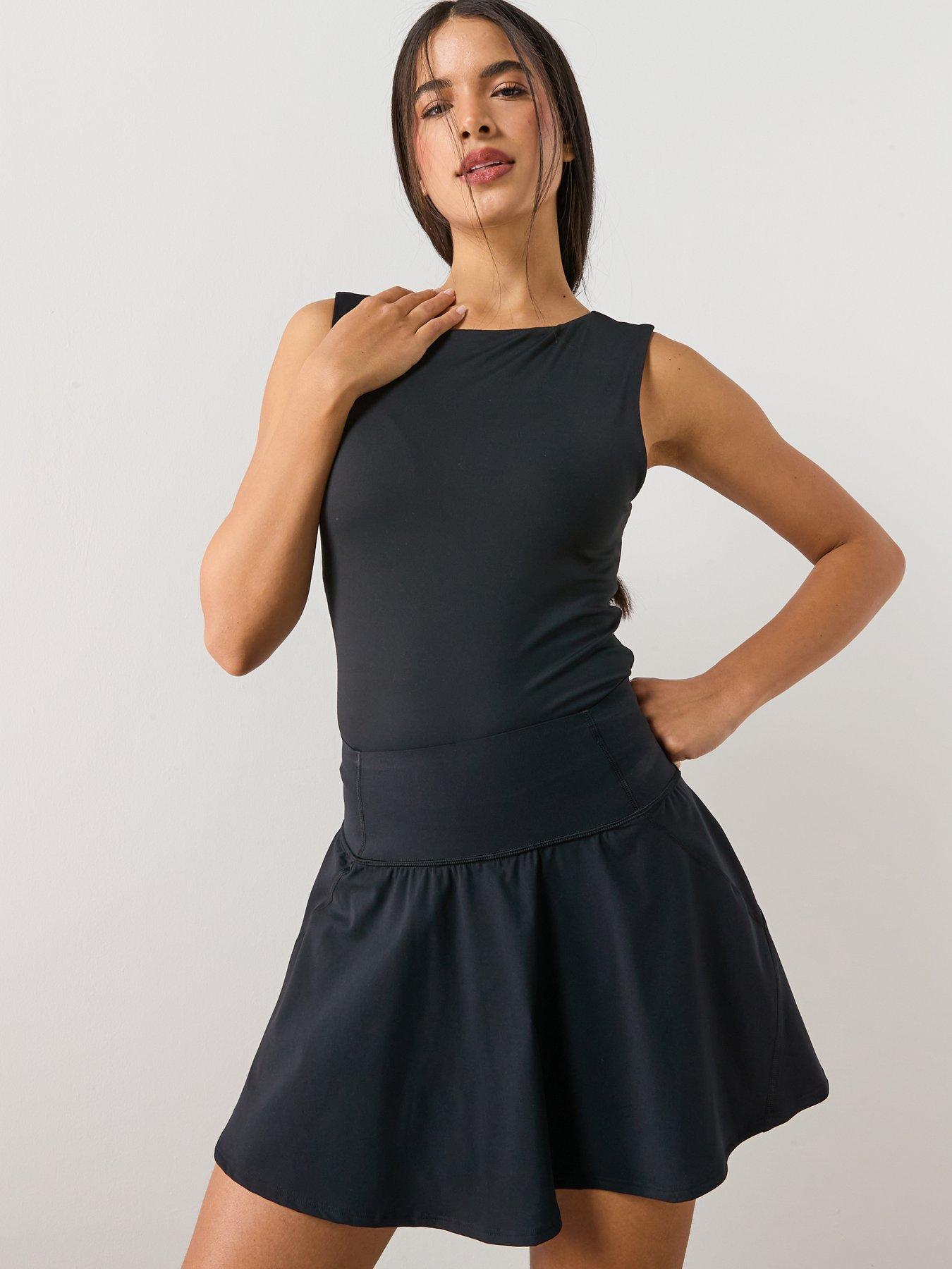 Image 1 of 6 of Sweaty Betty Womens Training Power Pro Skort - Black