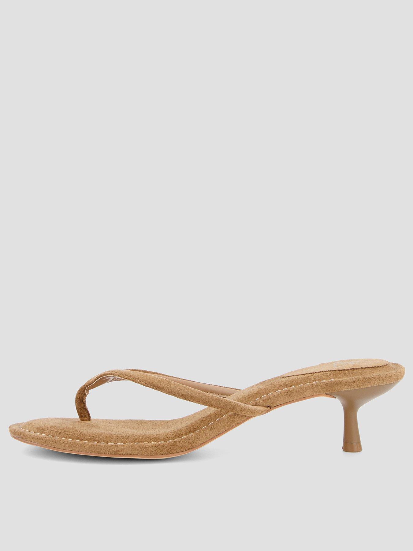 The Very Collection Thong Kitten Heel Sandal