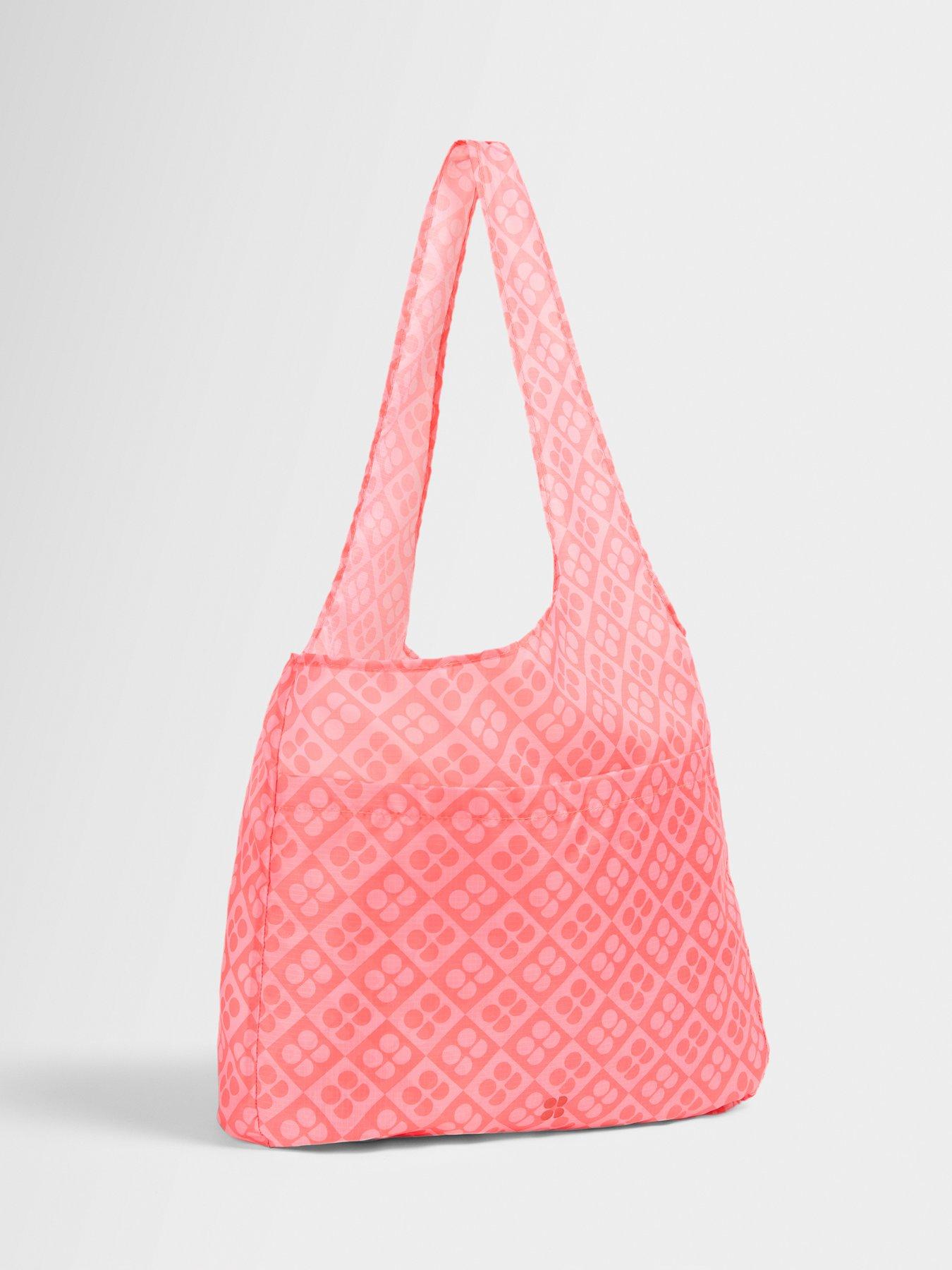 Image 2 of 7 of Sweaty Betty Womens Training Packable Tote Bags - Pink