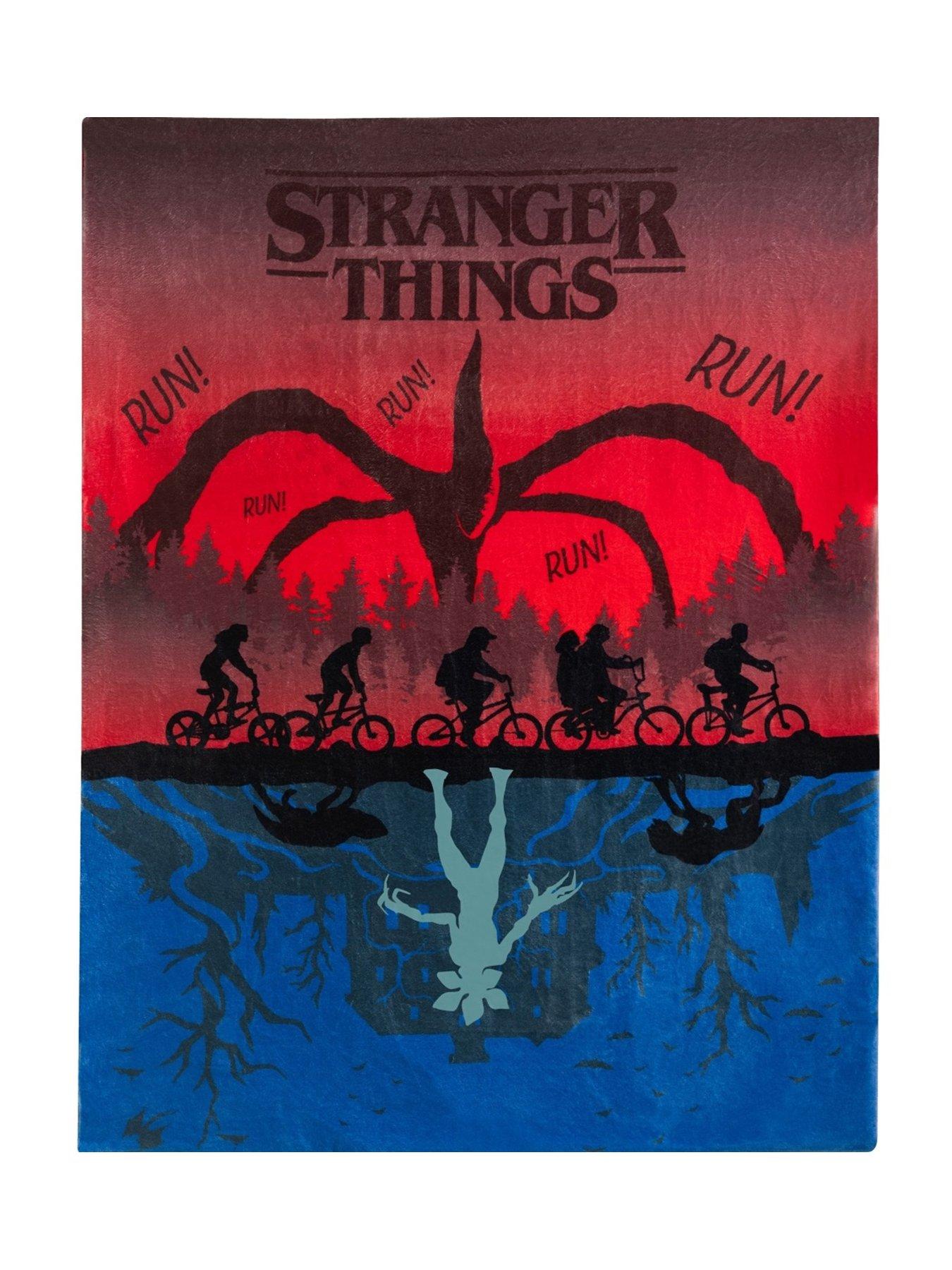 Image 4 of 5 of Dreamland Netflix Stranger Things Colour Changing Heated Throw