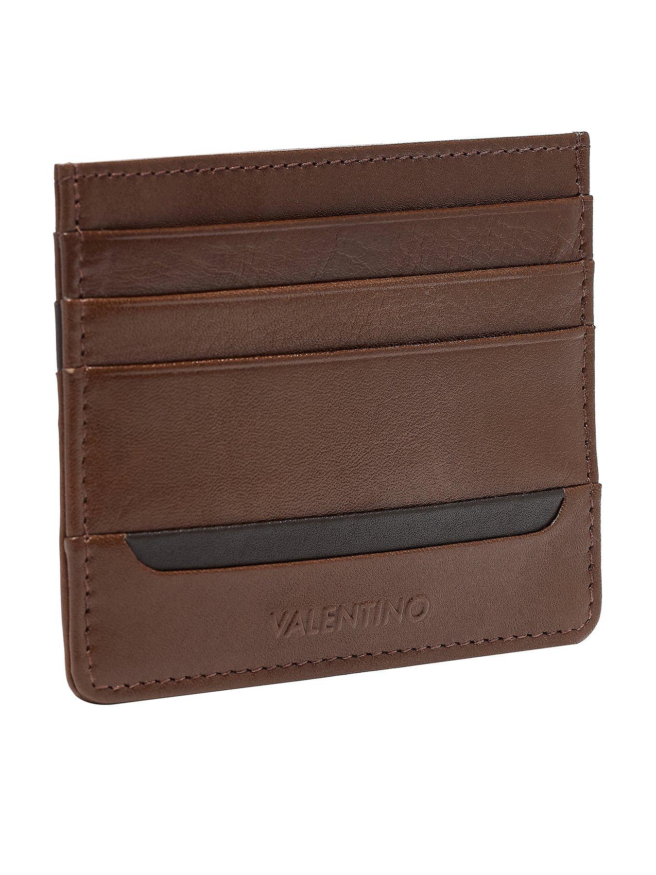 Valentino Unistar Card Holder - Brown