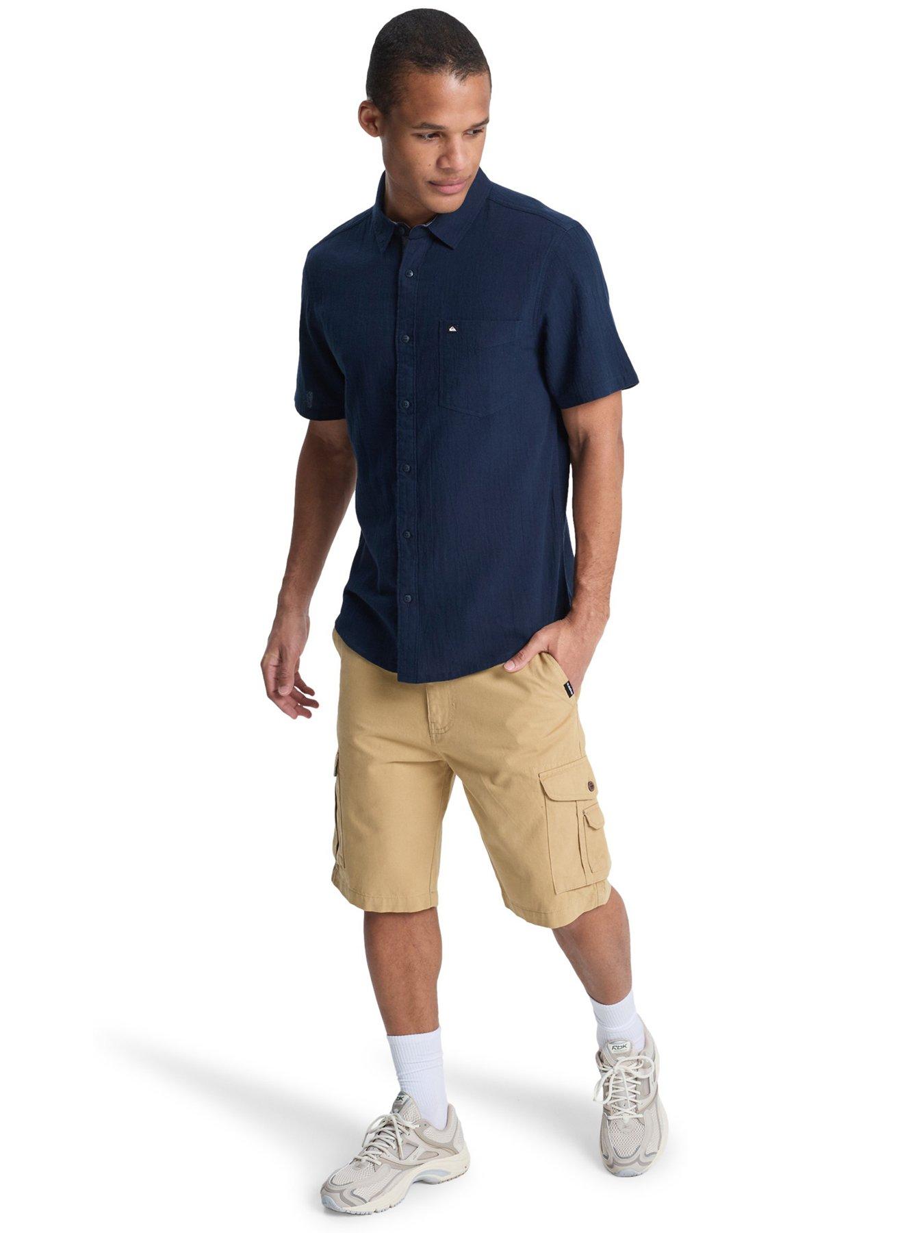 Image 3 of 4 of Quiksilver Mens Time Box Shirt - Navy