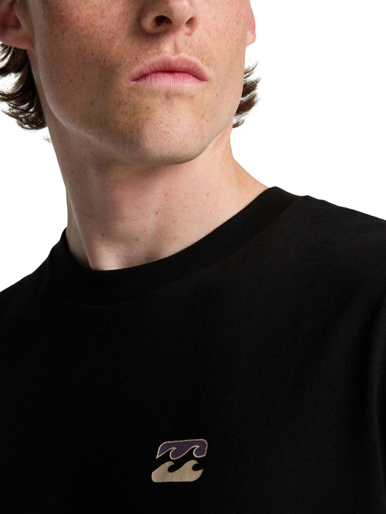 Image 4 of 5 of Billabong Mens Icon Wave T-Shirt - Black