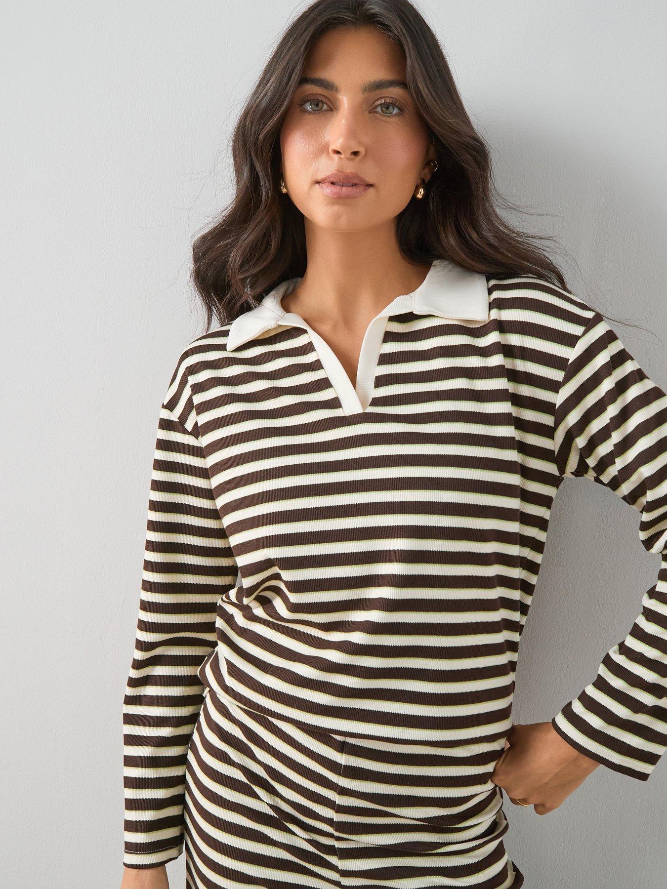the-very-collection-stripe-rugby-top-co-ord-multifront