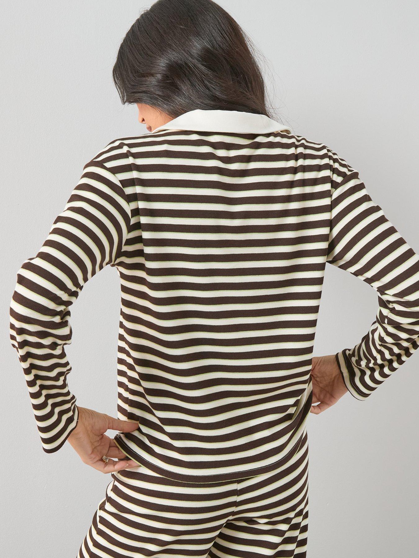 the-very-collection-stripe-rugby-top-co-ord-multistillFront